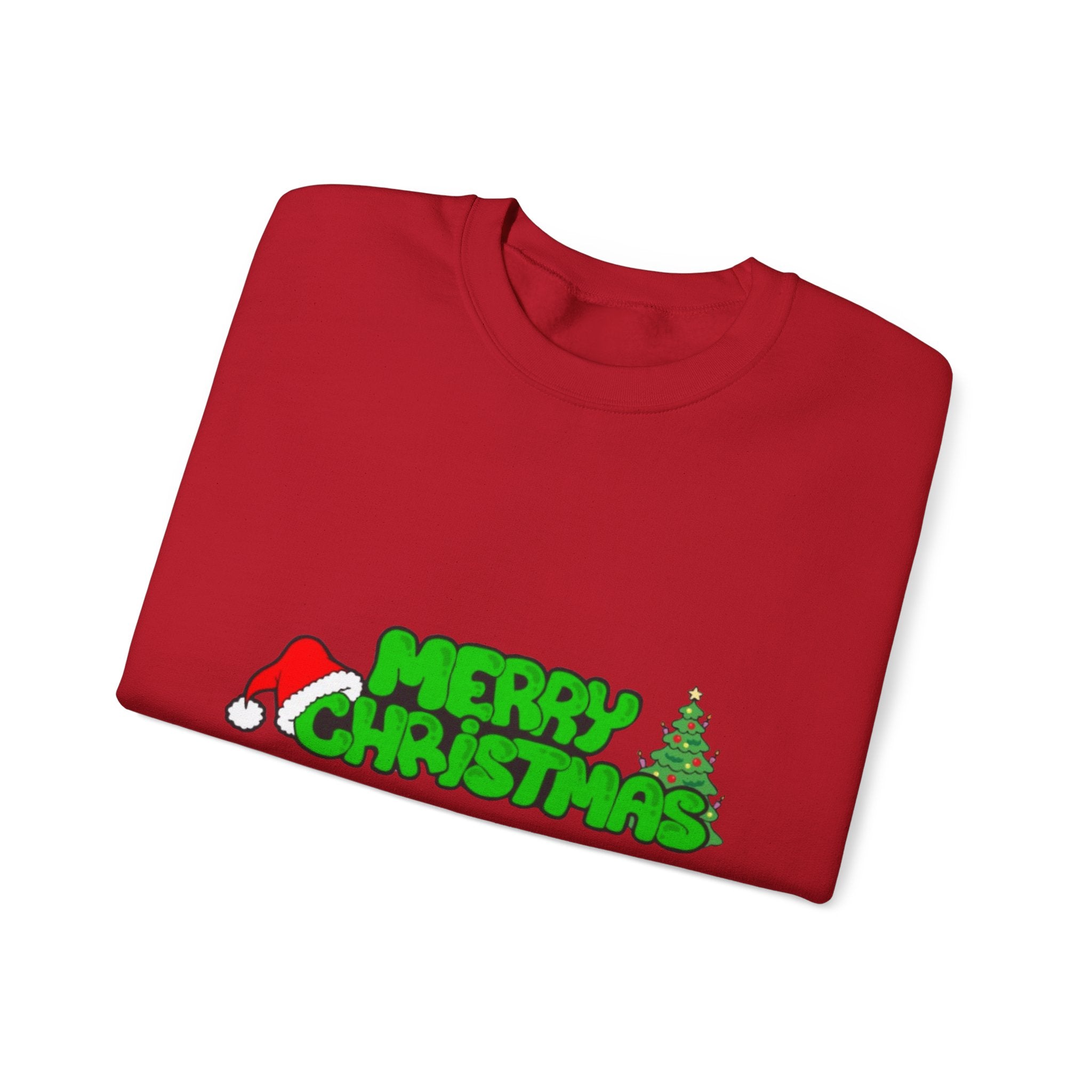 Merry Christmas Unisex Heavy Blend™ Crewneck Sweatshirt