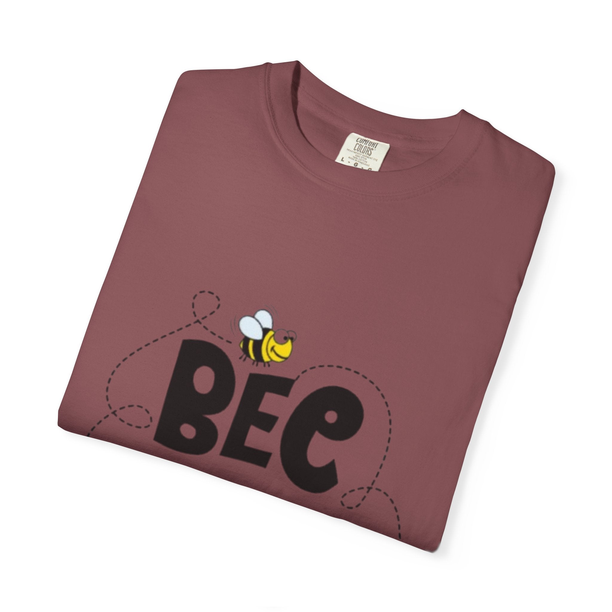 Bee Positive Unisex Garment-Dyed T-Shirt