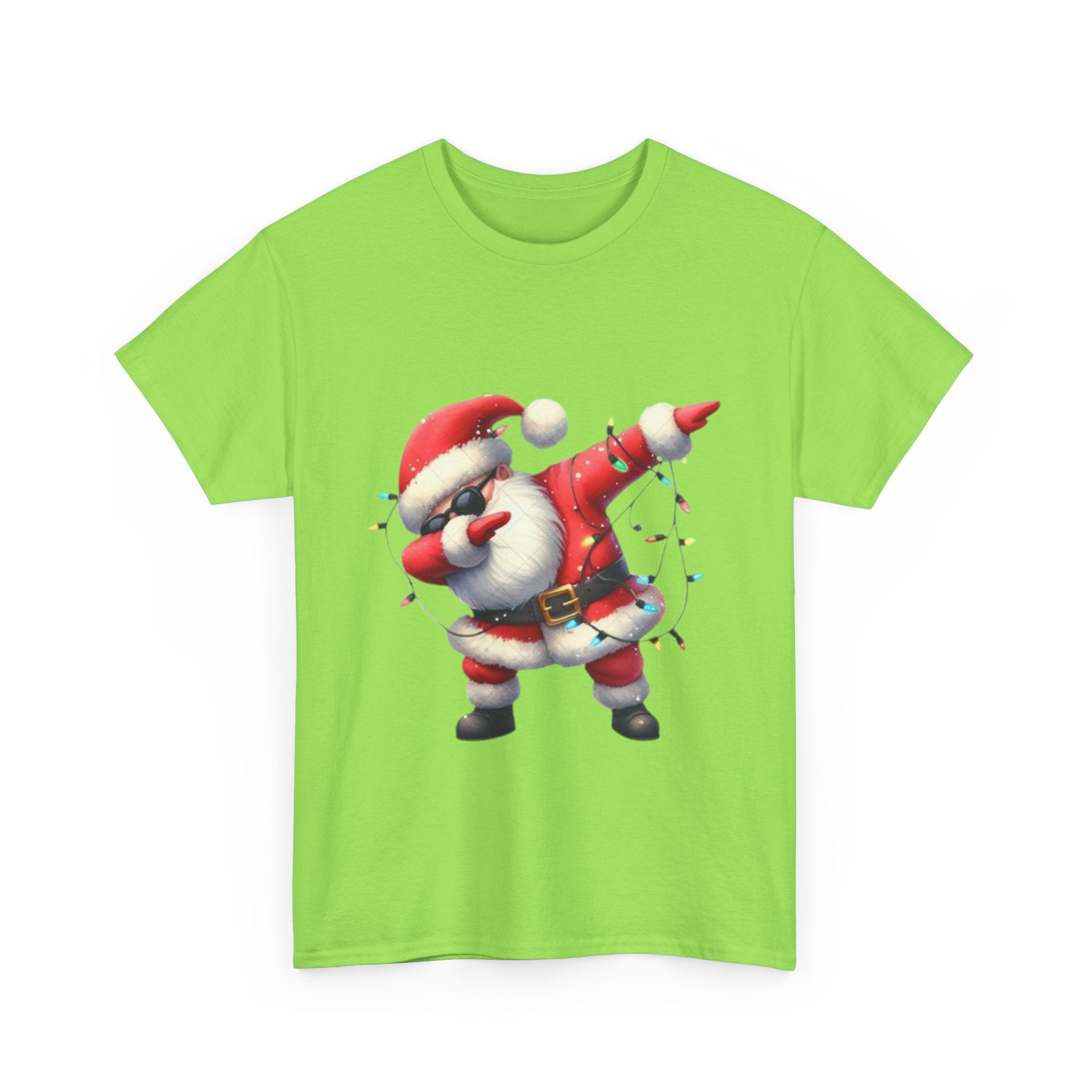 Dabbing Santa Unisex Heavy Cotton T-Shirt