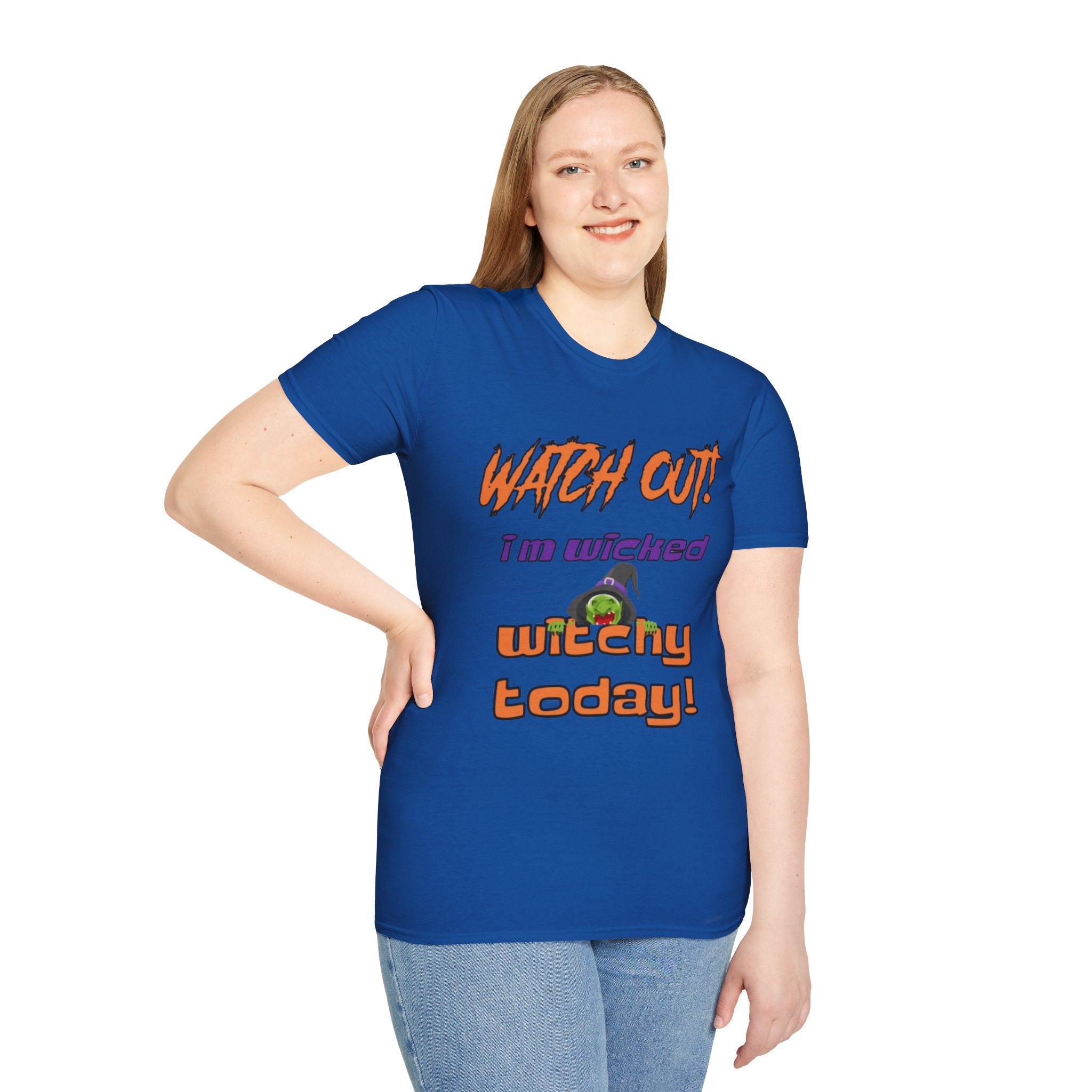 Watch Out I'm Wicked Witchy Today Unisex Softstyle T-Shirt