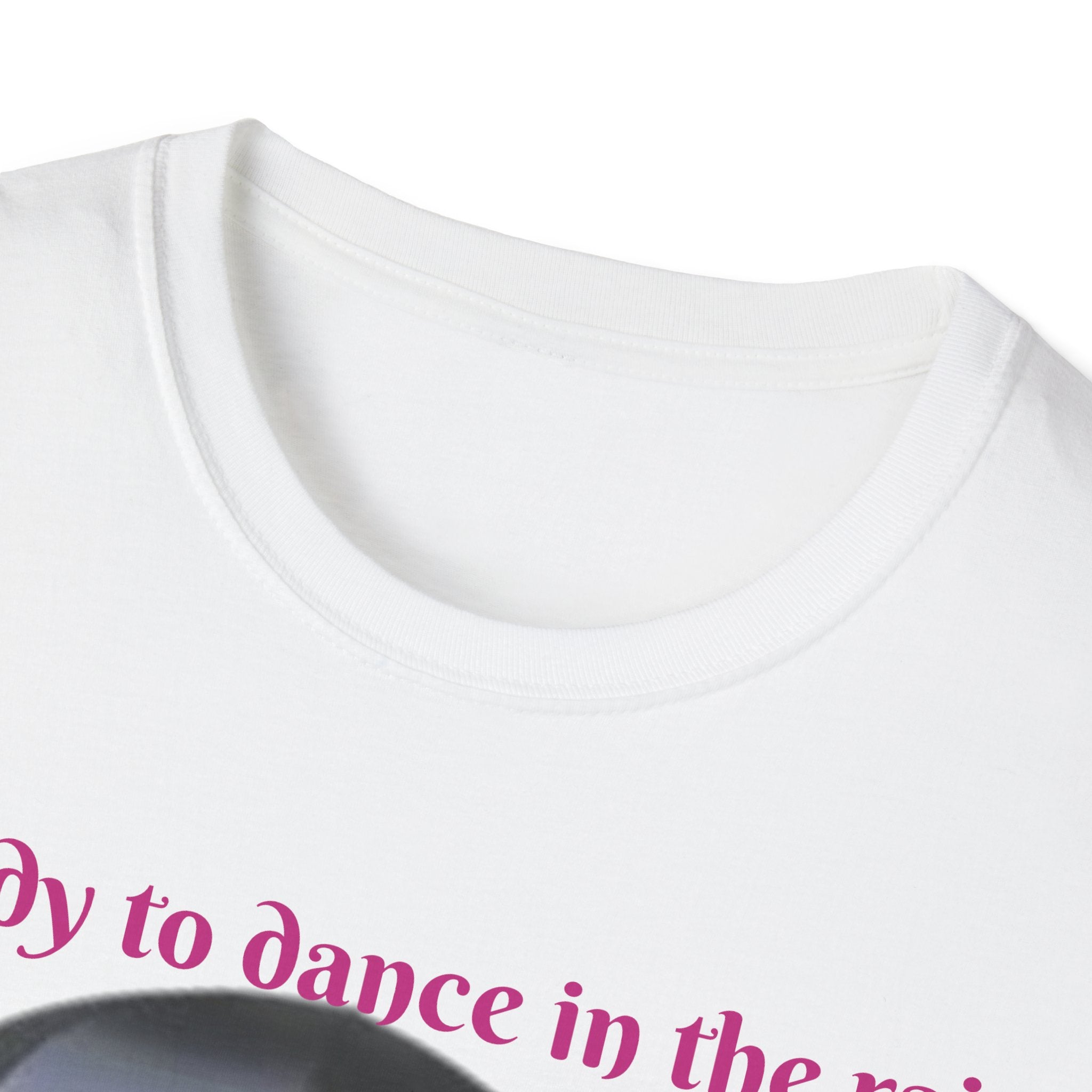 Ready to Dance In The Rain With A Splash Of Style Unicorn Unisex Softstyle T-Shirt
