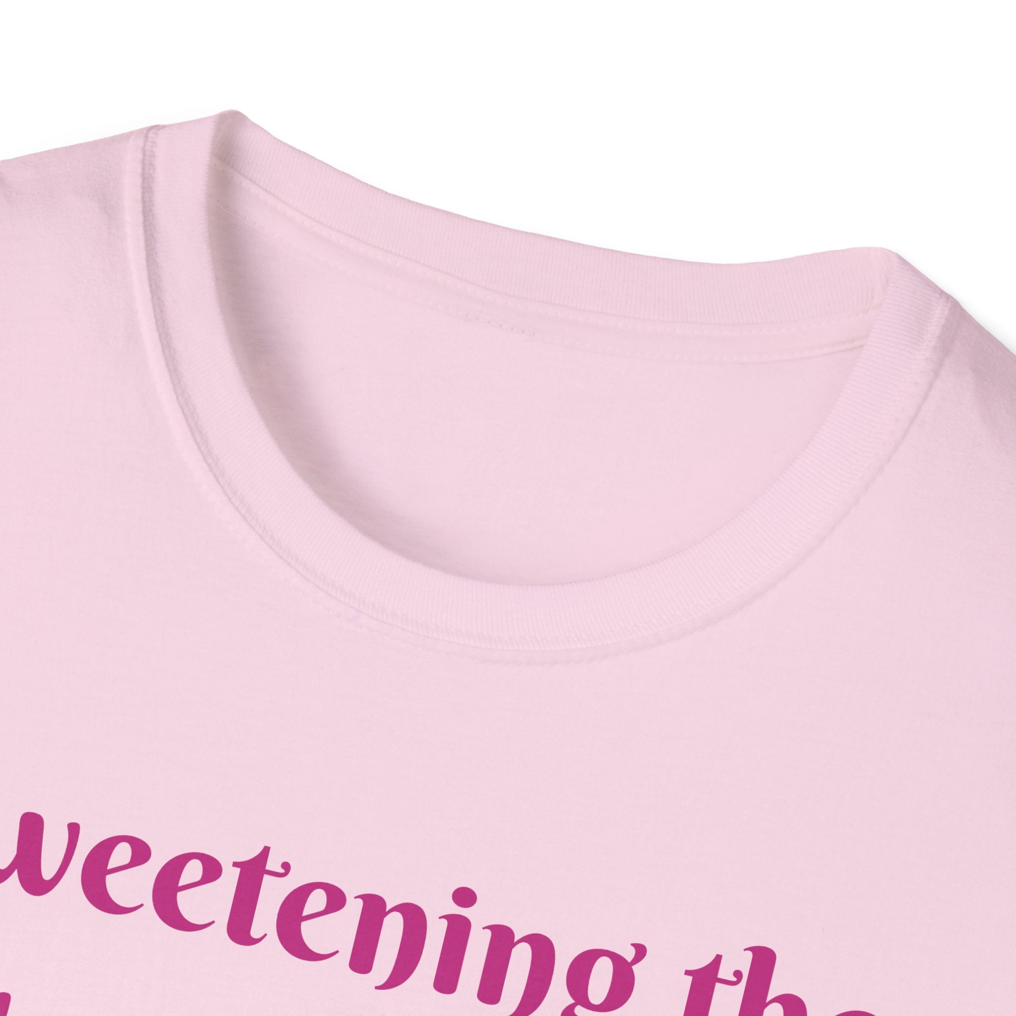 Sweetening The Day, One Cupcake At A Time! Unicorn Unisex Softstyle T-Shirt