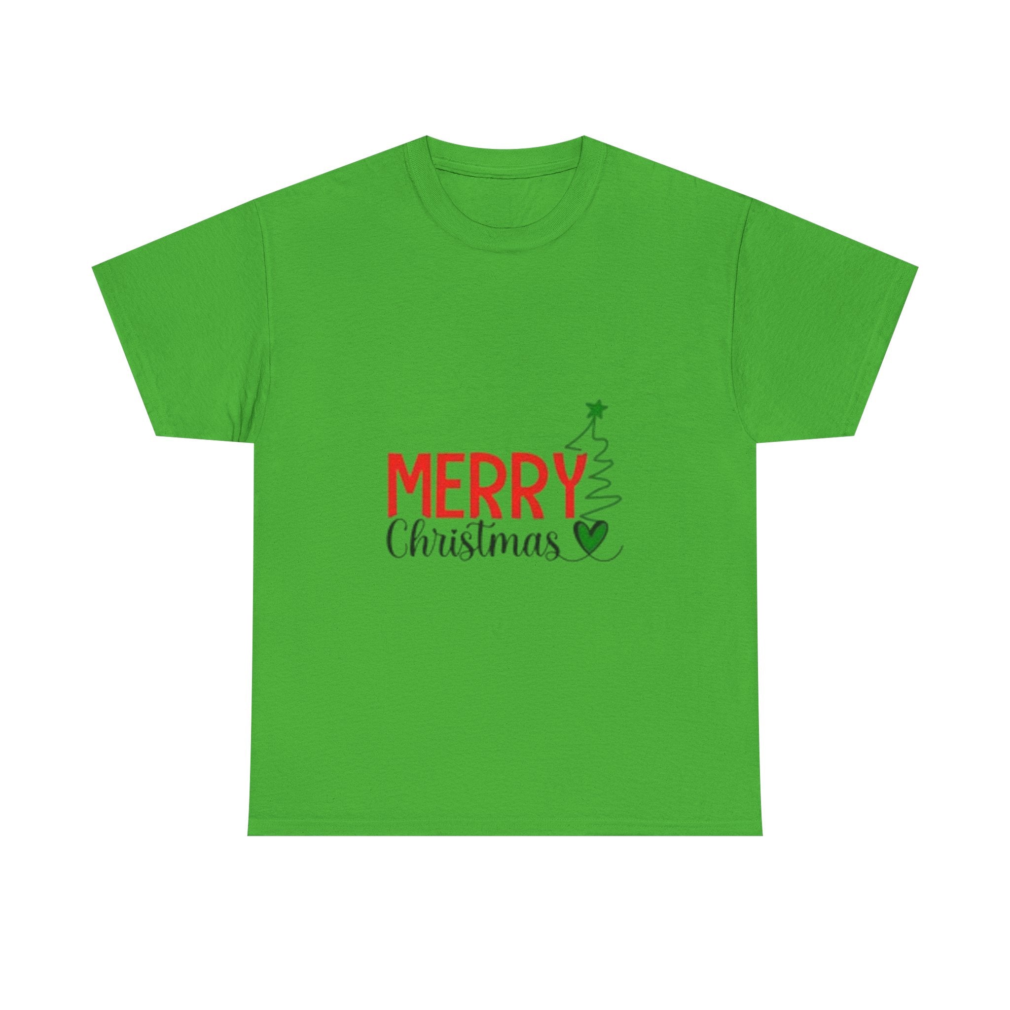 Merry Christmas Unisex Heavy Cotton T-Shirt