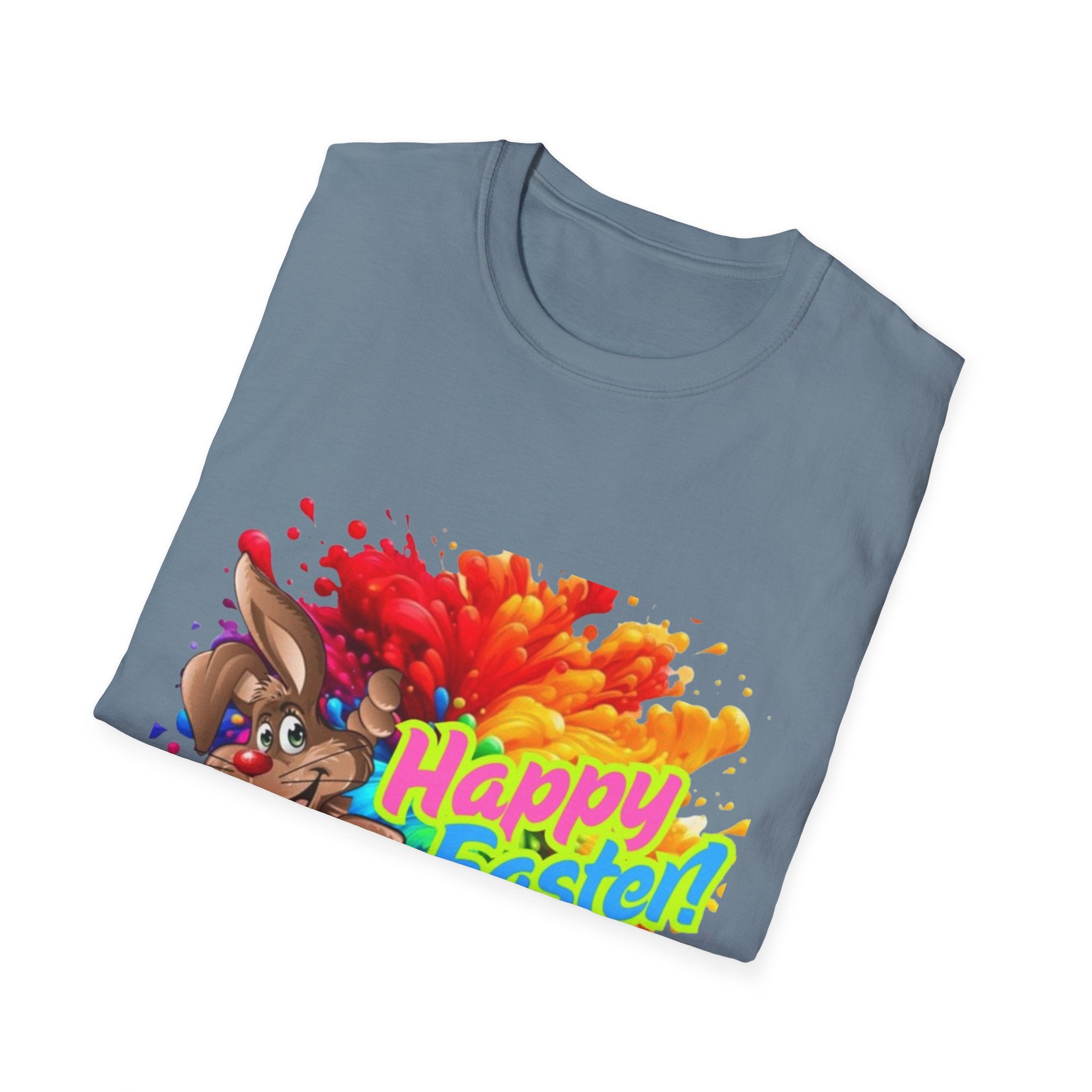 Happy Easter Bunny Unisex Softstyle T-Shirt