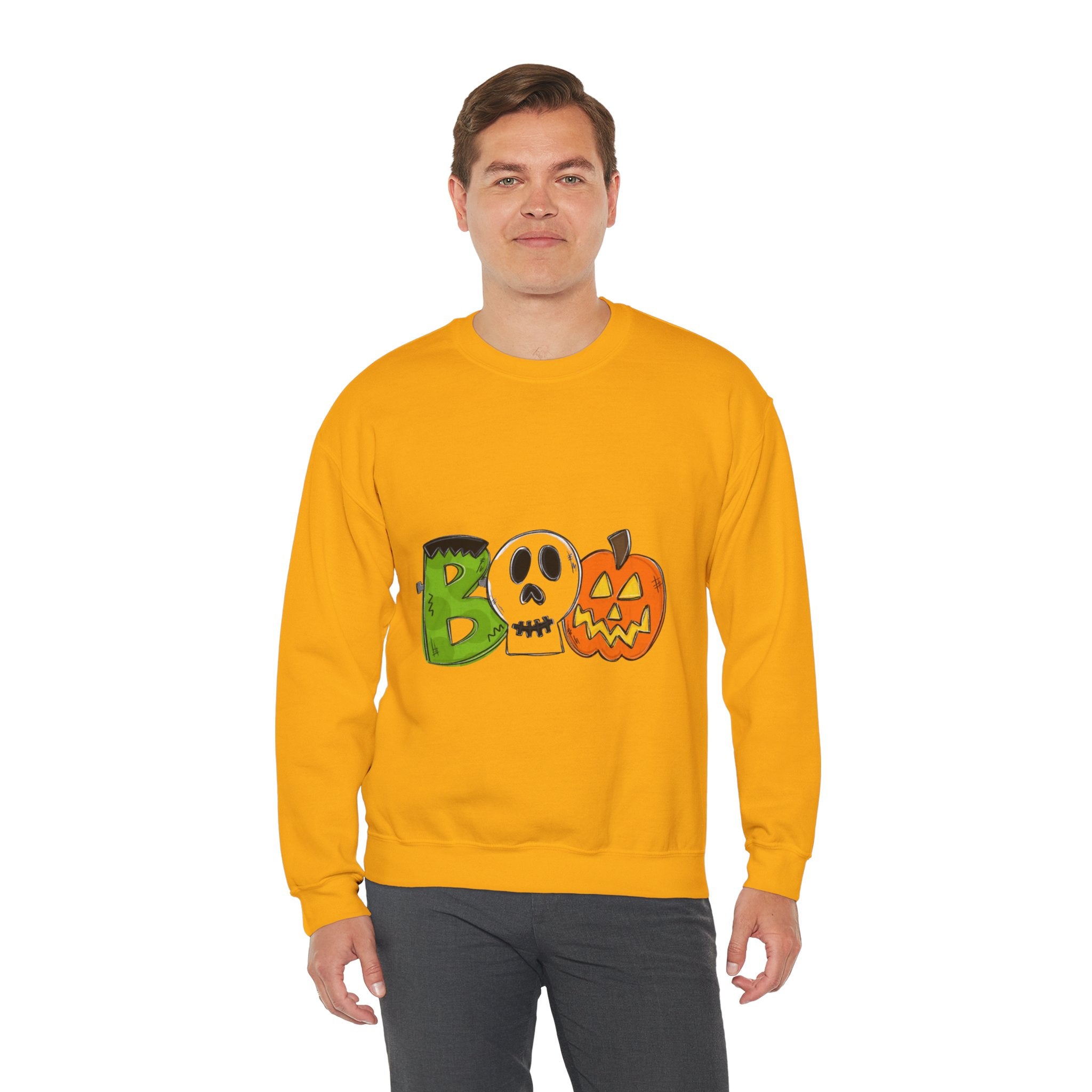 Halloween Boo Unisex Crewneck Sweatshirt