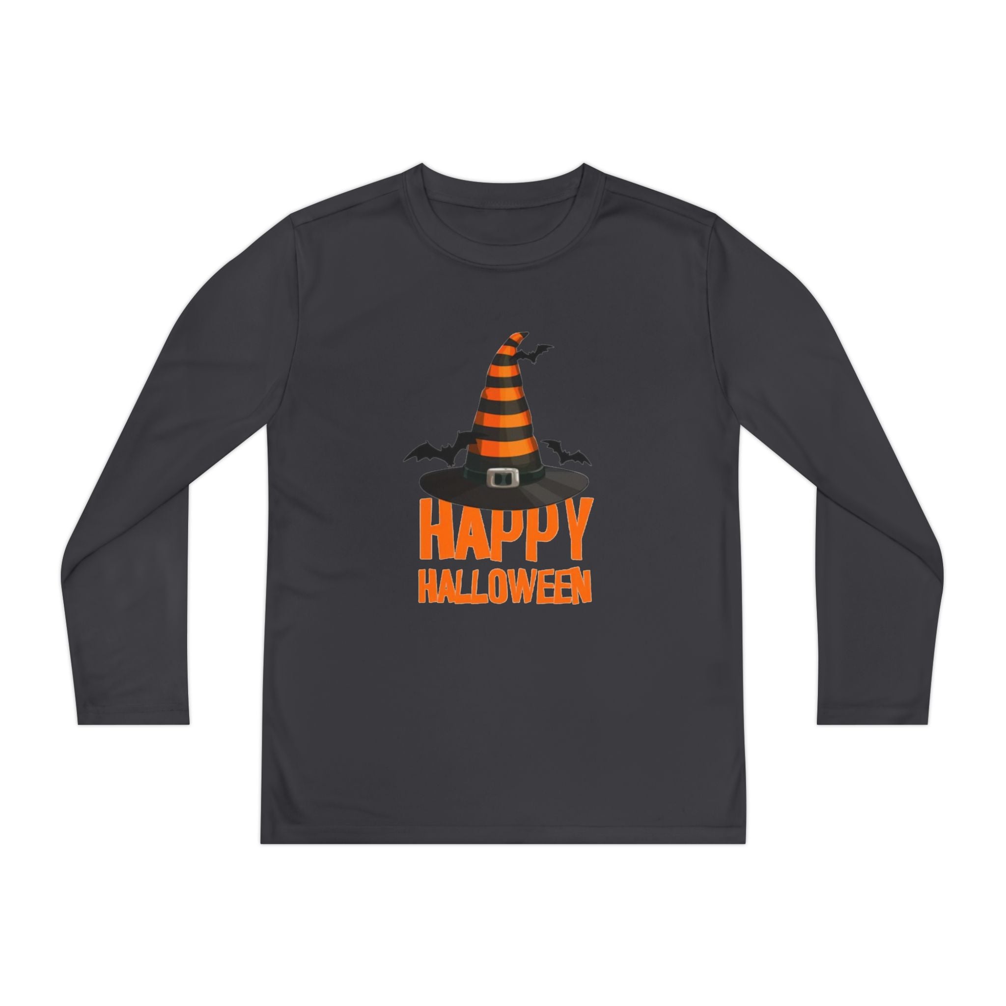 Happy Halloween Youth Long Sleeve Competitor T-Shirt