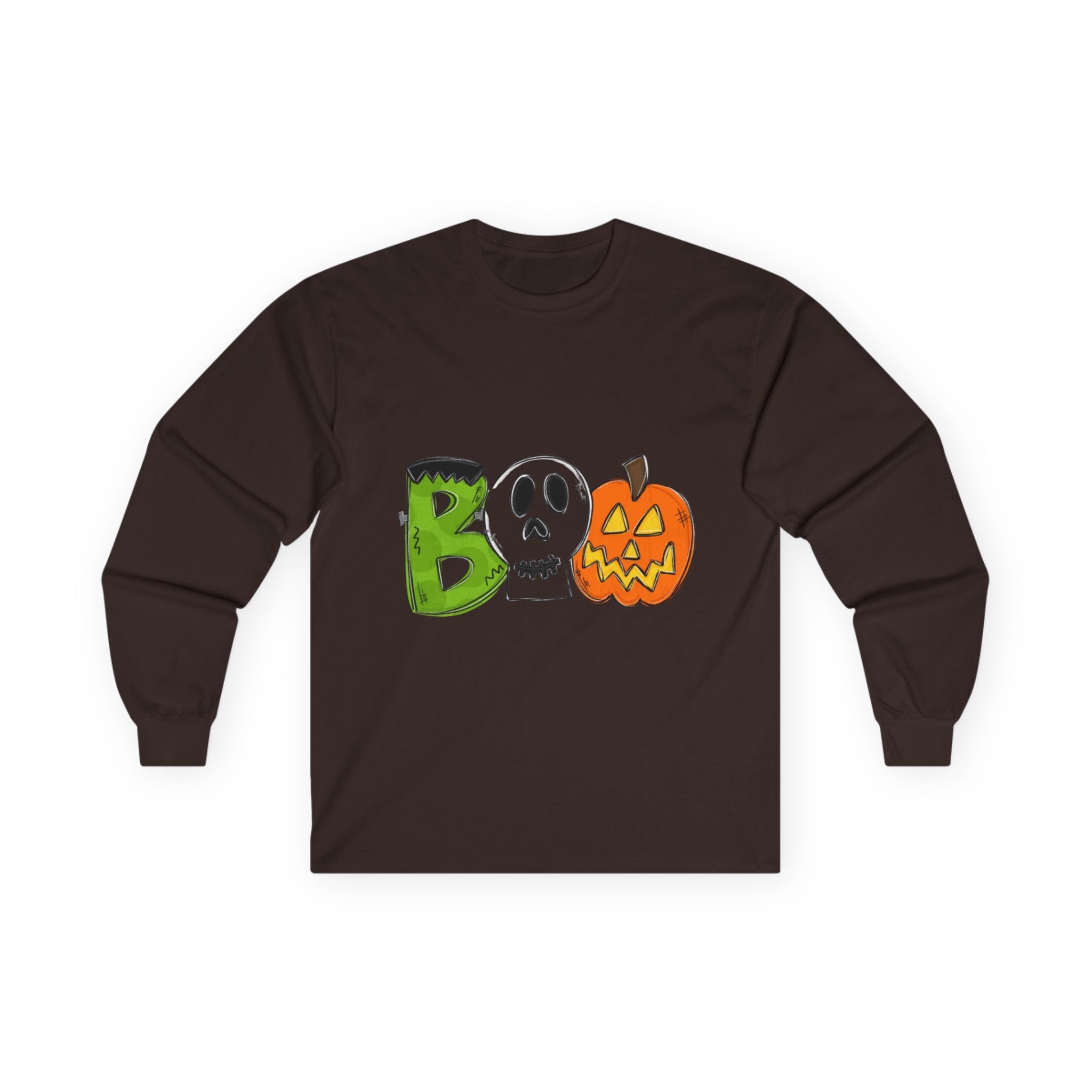 Halloween BOO Unisex Ultra Cotton Long Sleeve T-Shirt