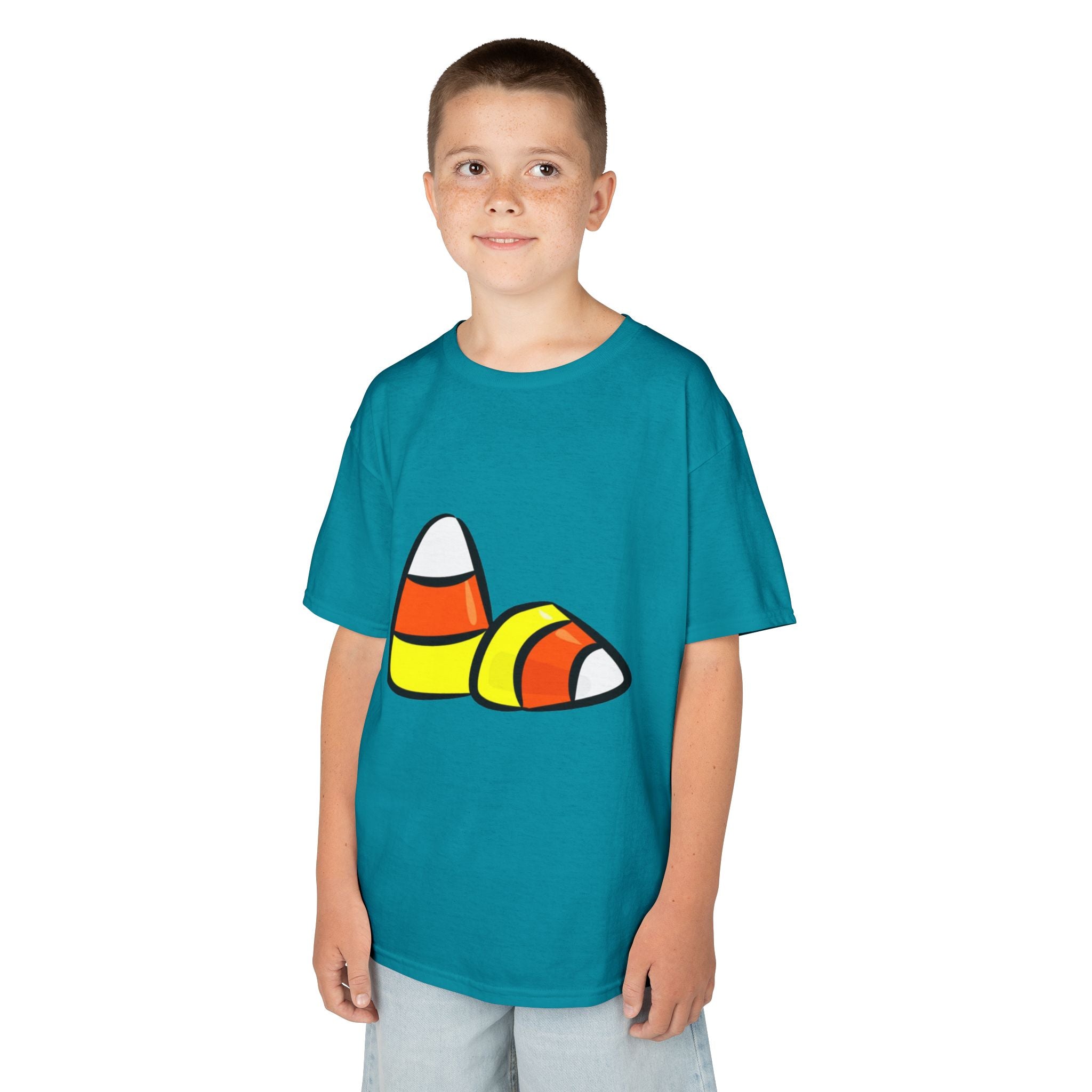 Halloween Candy Corn Kids Heavy Cotton™ Short Sleeve T-Shirt