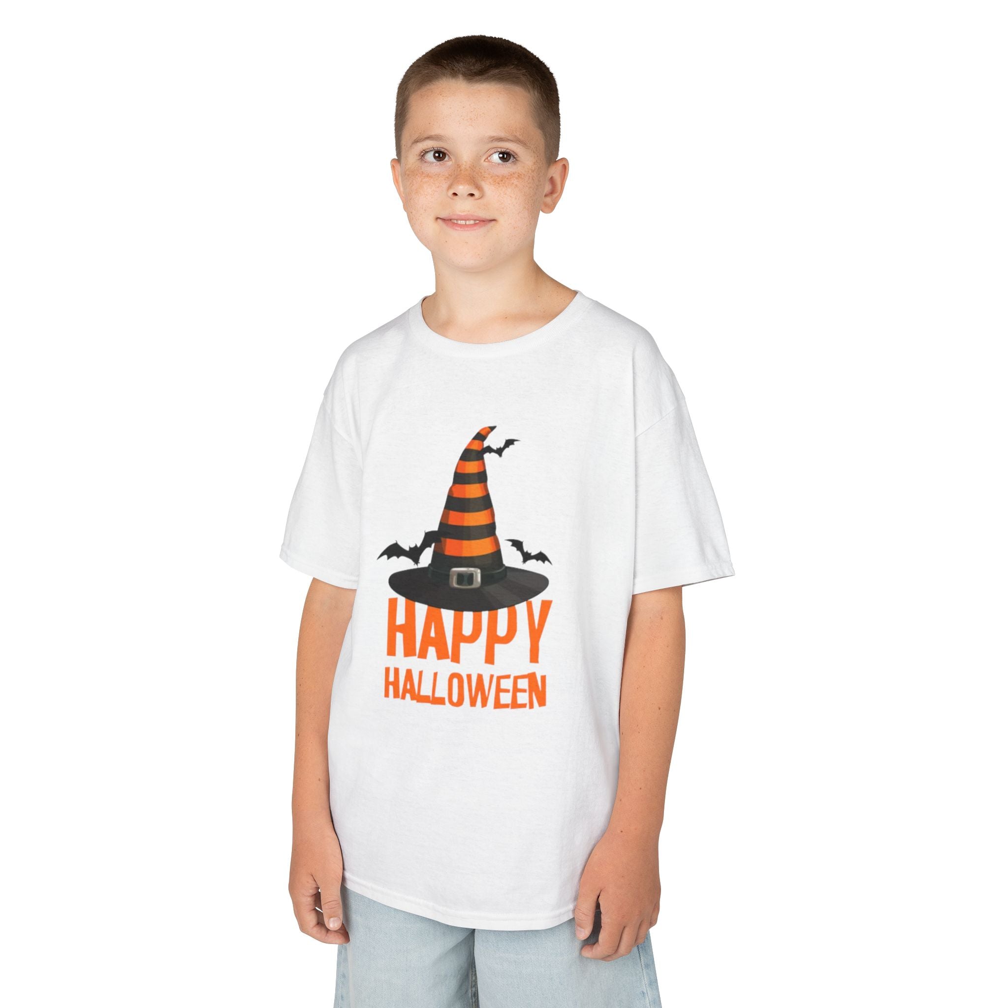 Happy Halloween Kids Heavy Cotton T-Shirt