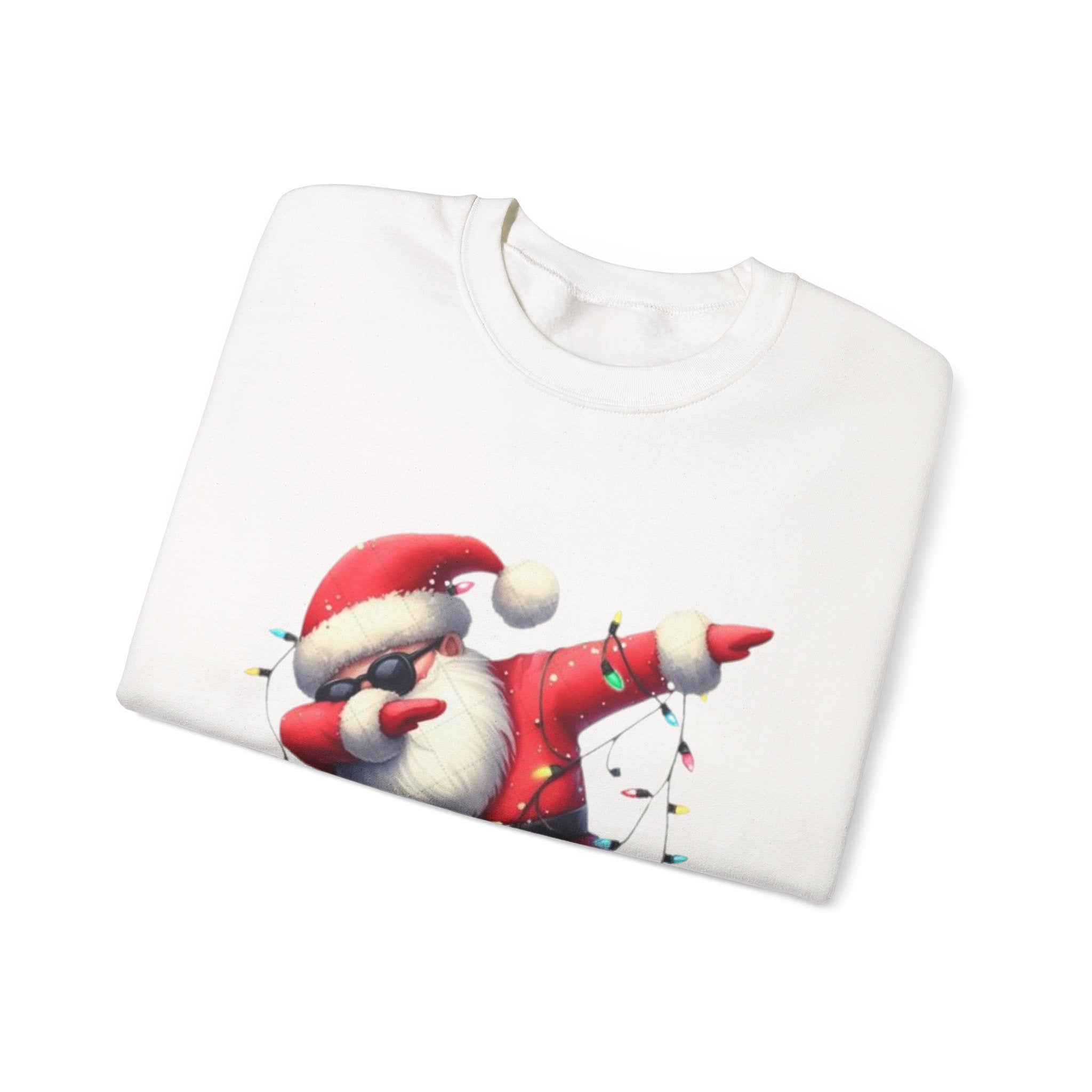 Santa Dabbing Unisex Heavy Blend™ Crewneck Sweatshirt