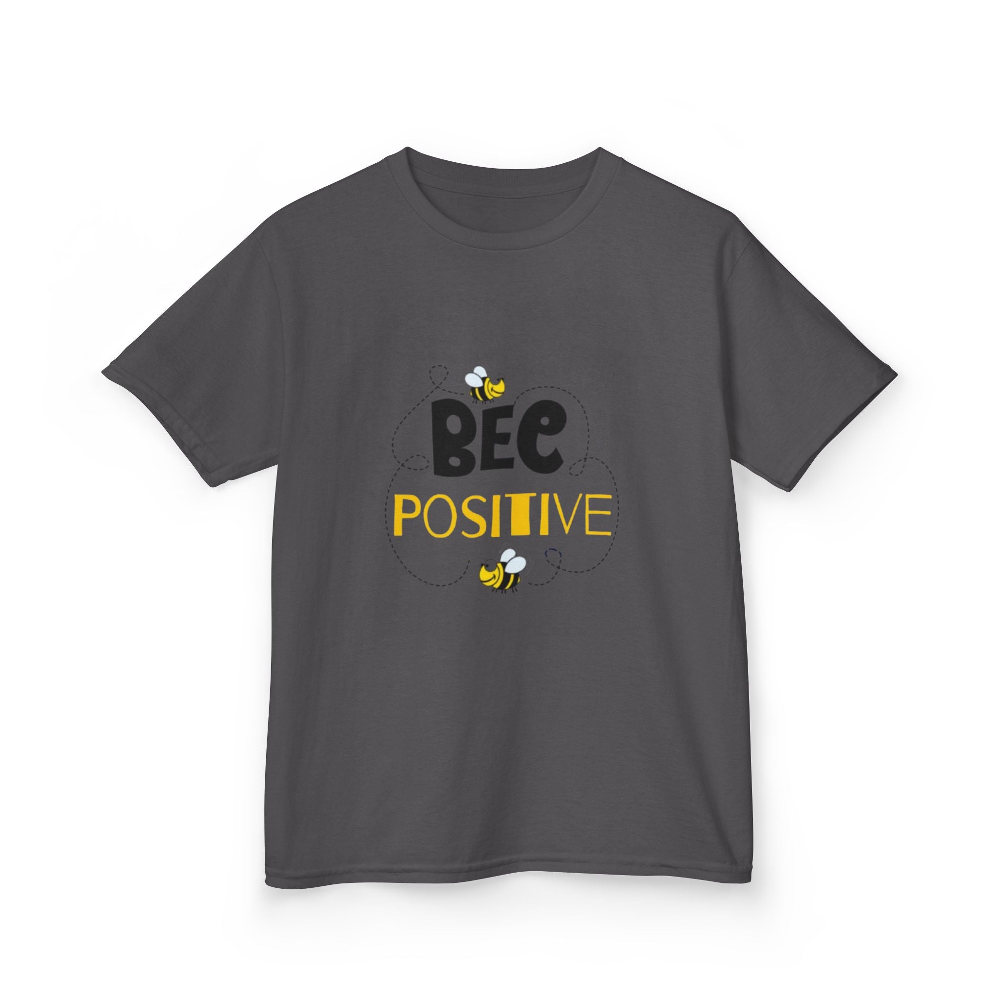 Bee Positive Kids Heavy Cotton T-Shirt
