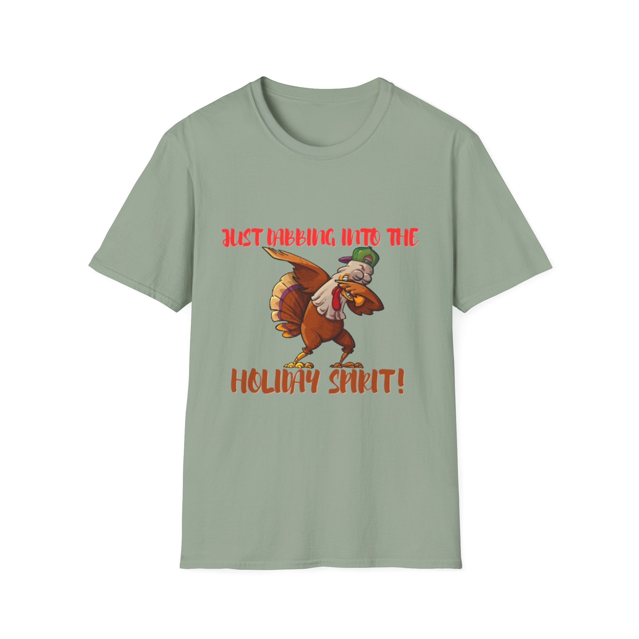 Just Dabbing Into The Holiday Spirit! Unisex Softstyle T-Shirt