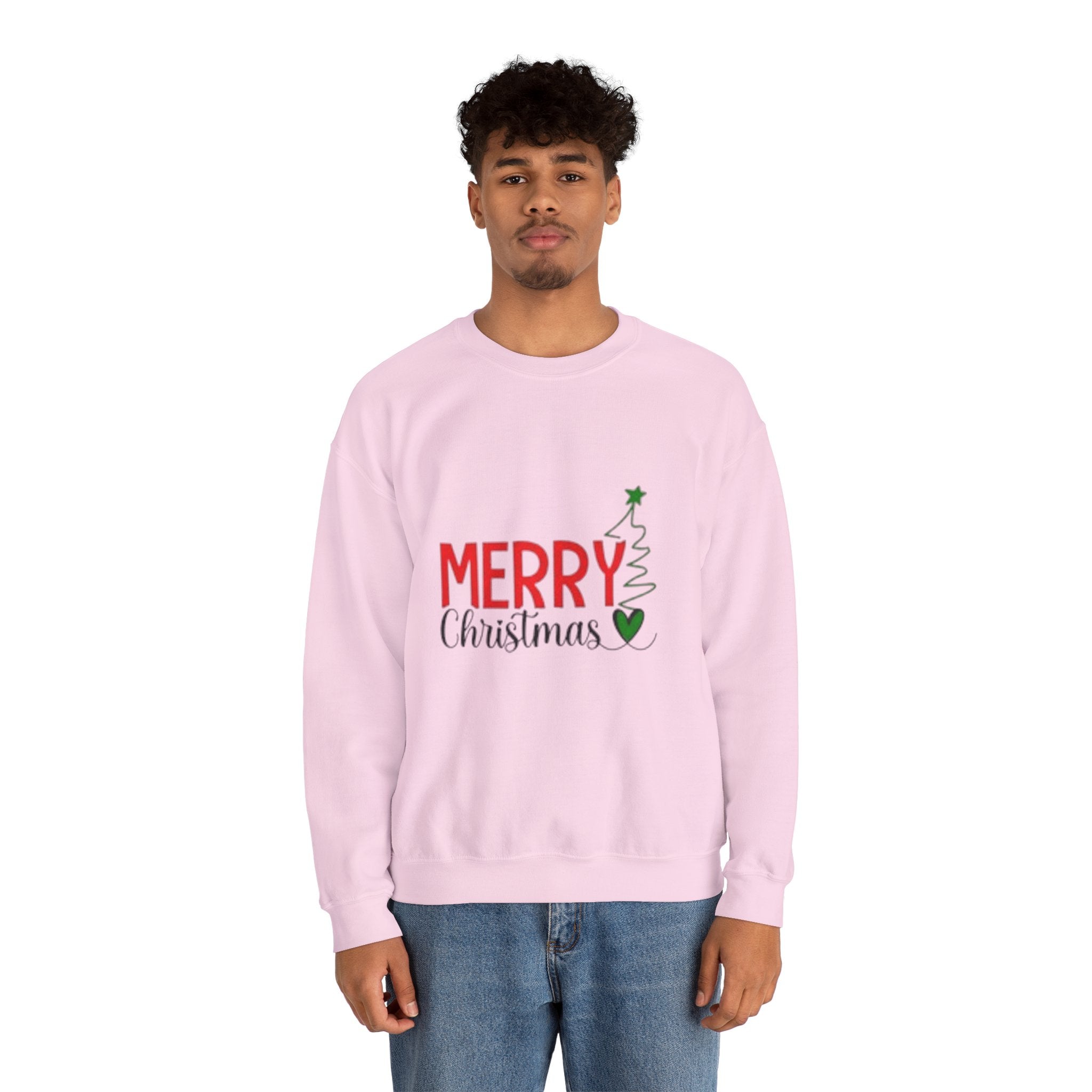 Merry Christmas Unisex Heavy Blend™ Crewneck Sweatshirt
