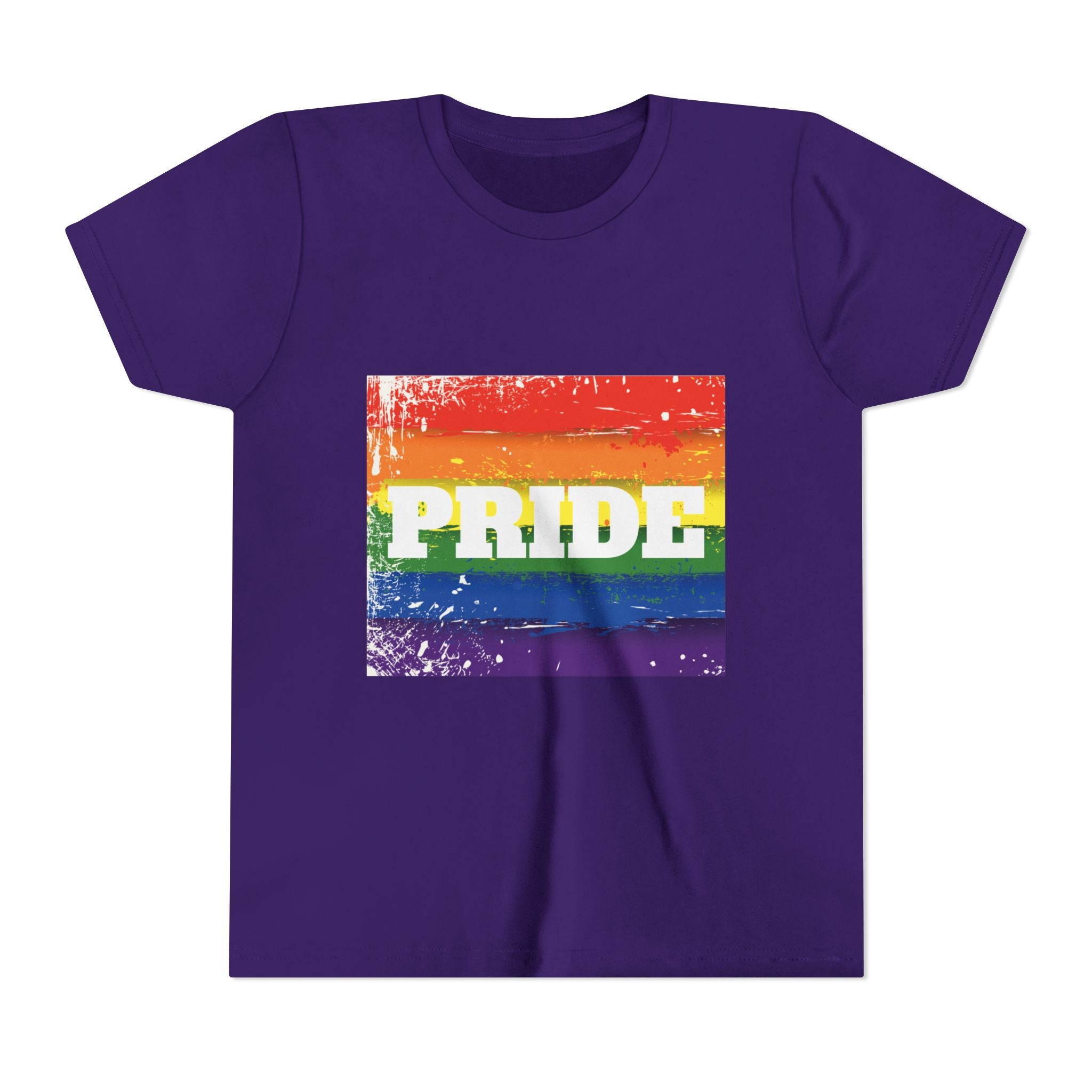Pride Rainbow Youth Short Sleeve T-Shirt