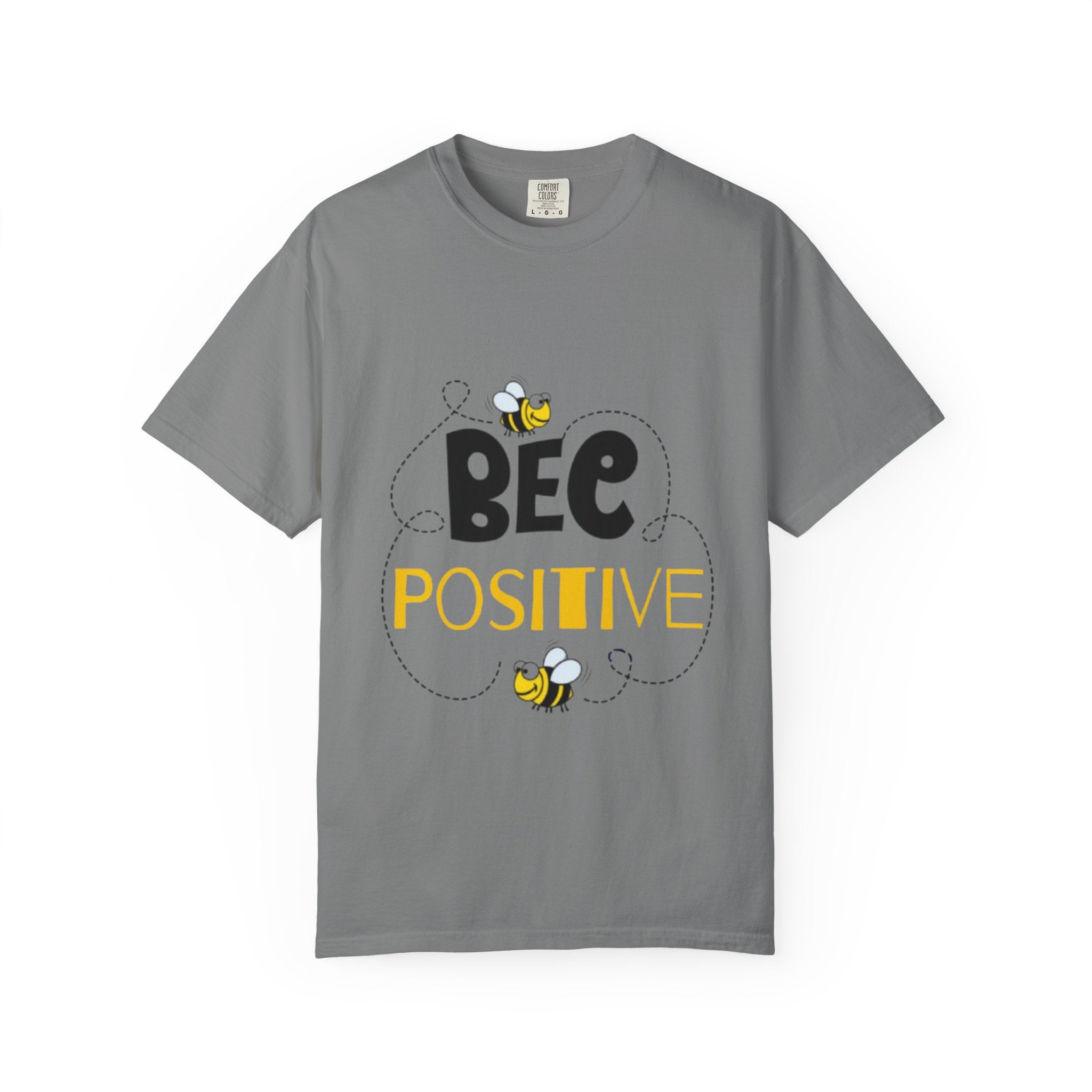 Bee Positive Unisex Garment-Dyed T-Shirt