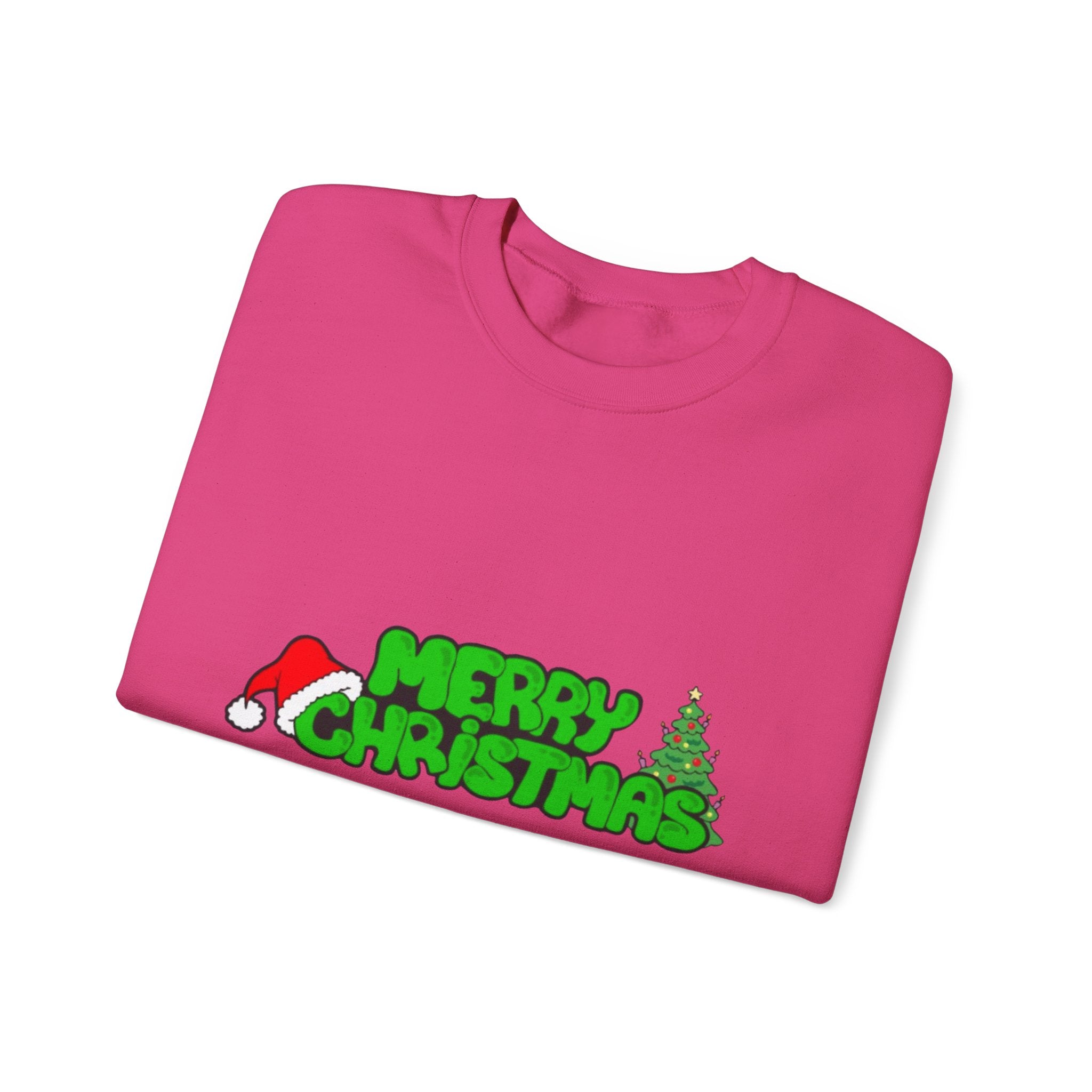 Merry Christmas Unisex Heavy Blend™ Crewneck Sweatshirt