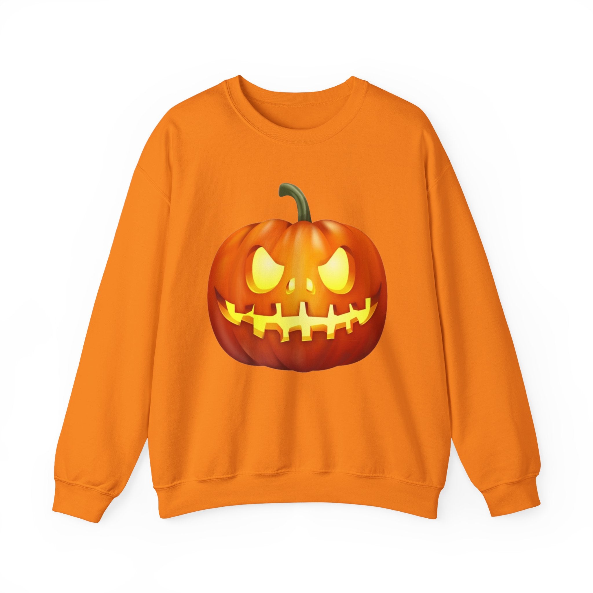 Halloween Pumpkin Unisex Heavy Blend™ Crewneck Sweatshirt