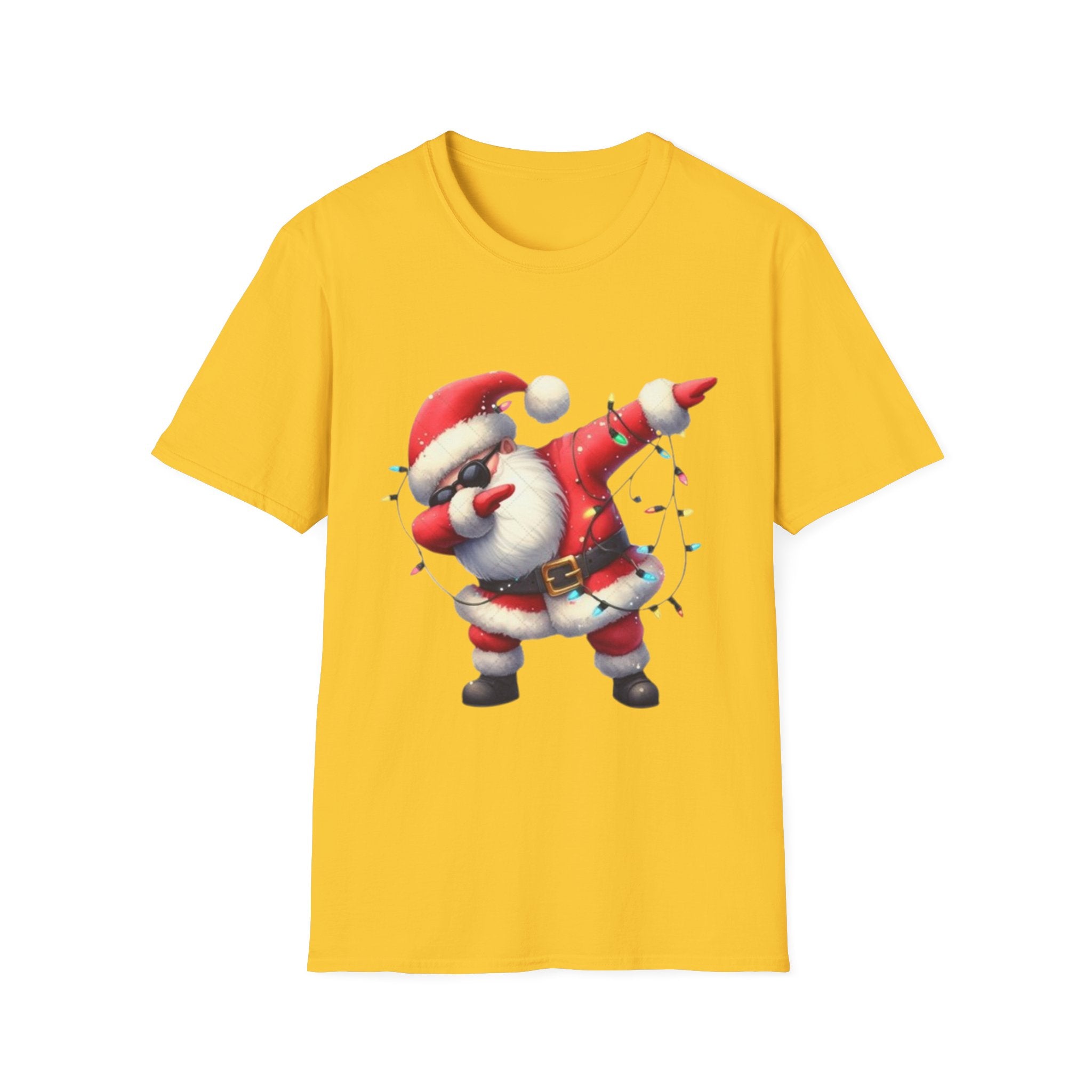 Dabbing Santa Unisex Softstyle T-Shirt