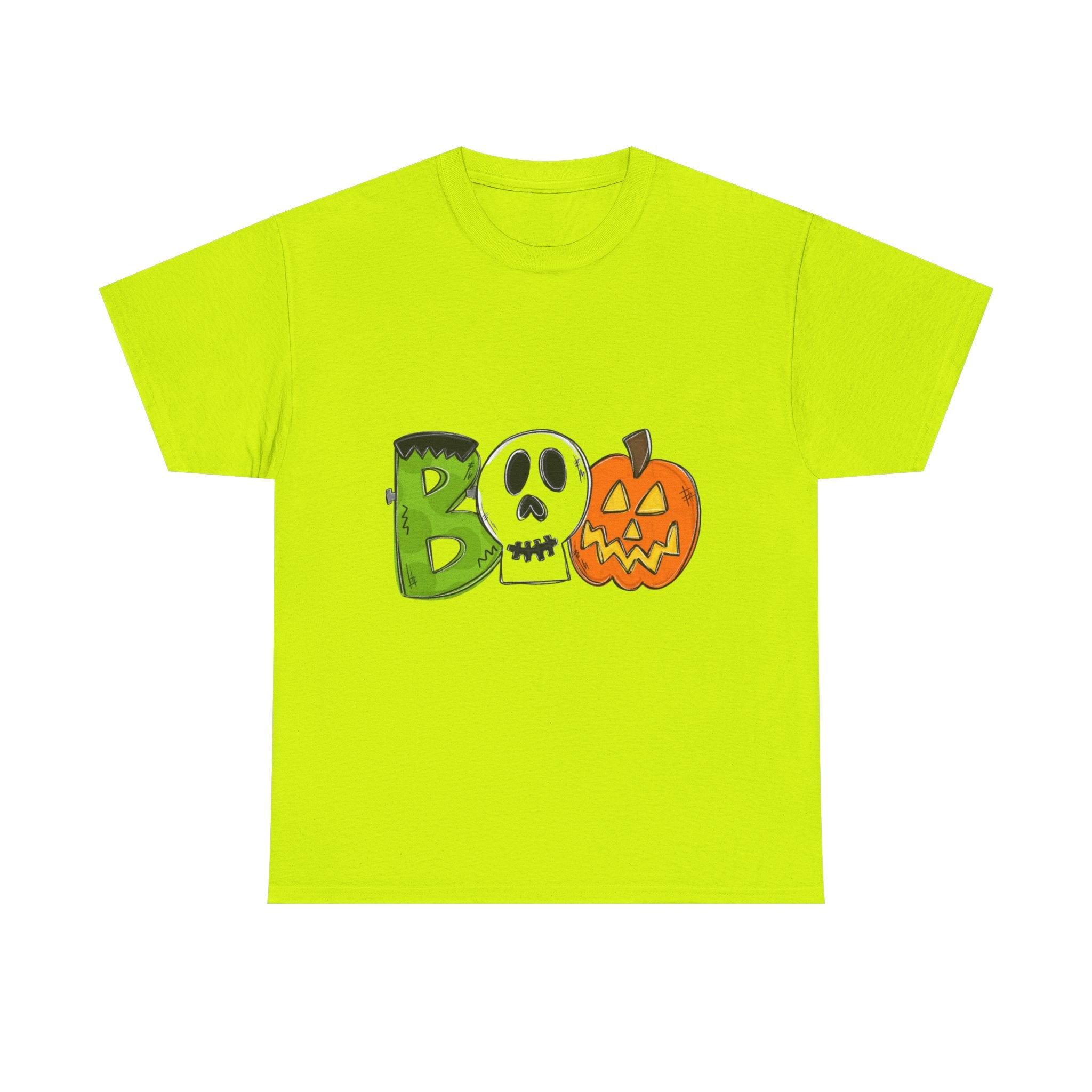 Halloween BOO Unisex Heavy Cotton T-Shirt