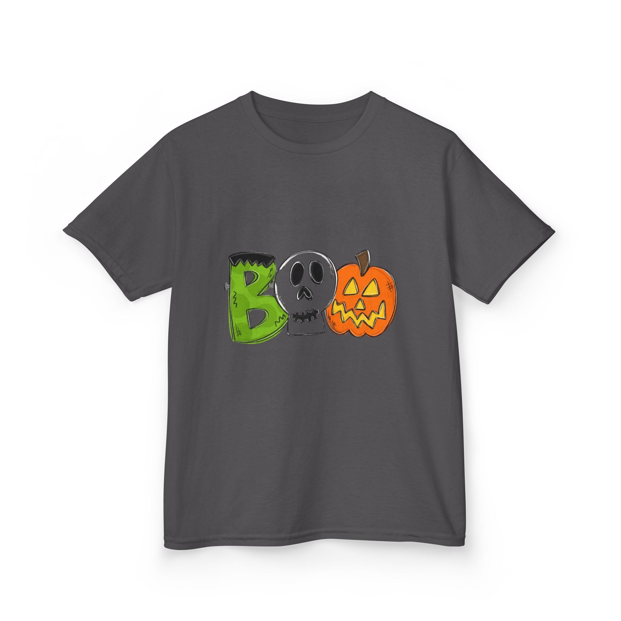 Halloween BOO Kids Short Sleeve T-Shirt