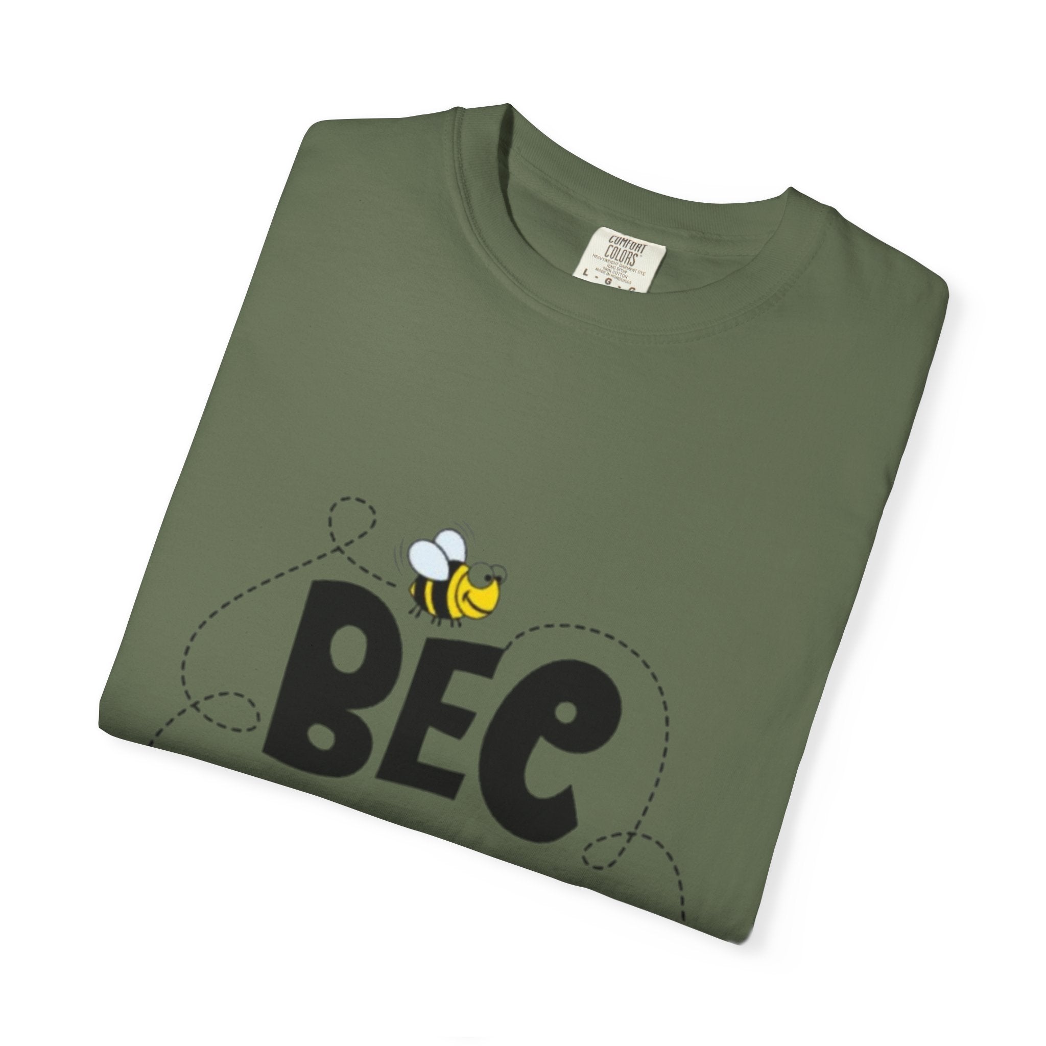 Bee Positive Unisex Garment-Dyed T-Shirt