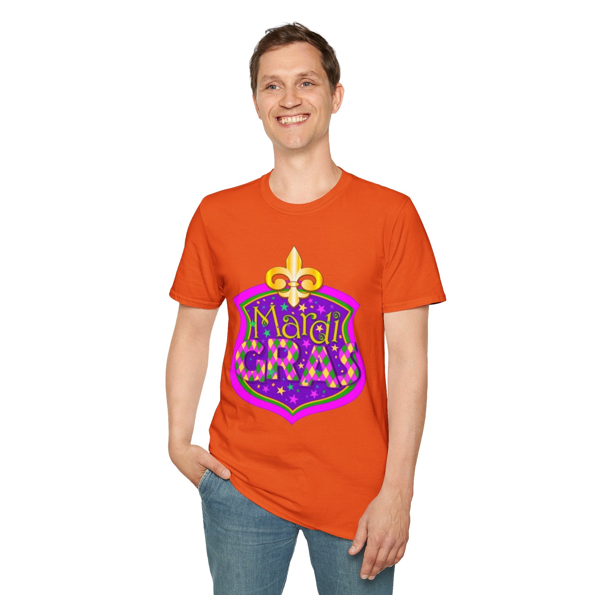 Mardi Gras Unisex Softstyle T-Shirt