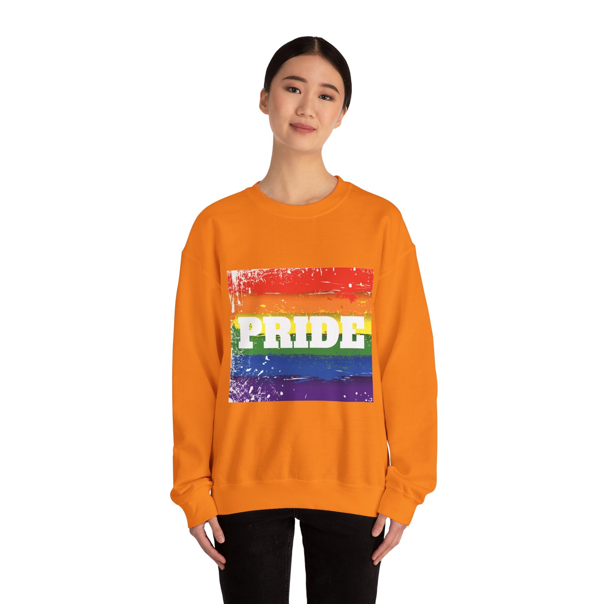 Pride Rainbow Unisex Crewneck Sweatshirt