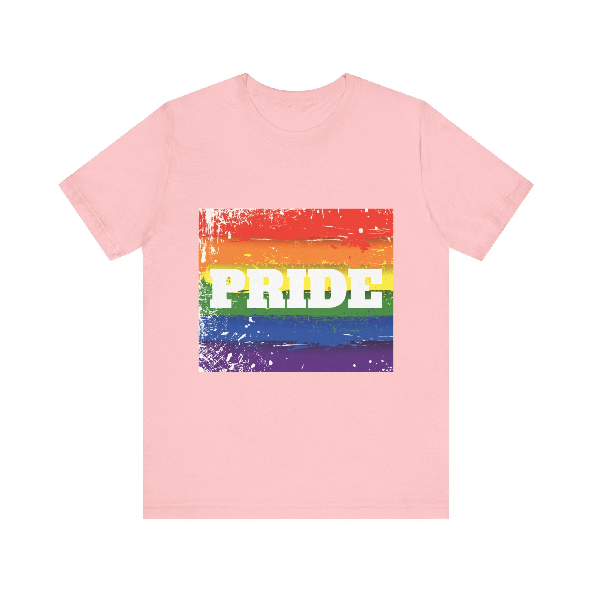 Pride Rainbow Unisex Jersey Short Sleeve T-Shirt