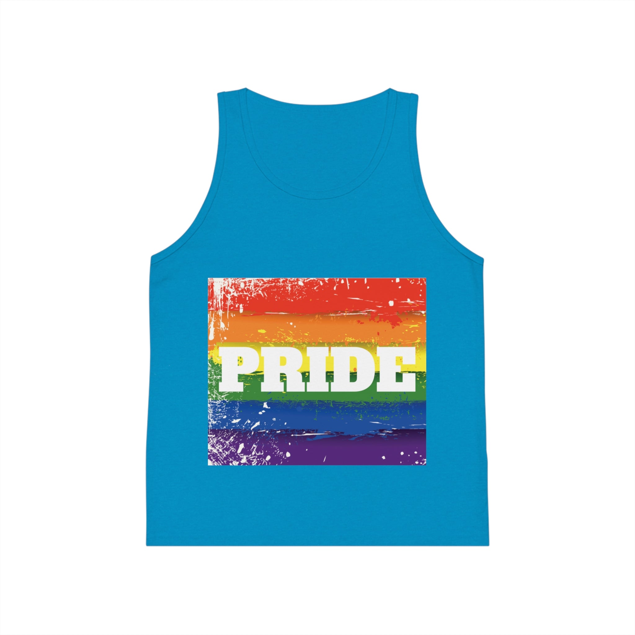 Pride Rainbow Kid's Jersey Tank Top