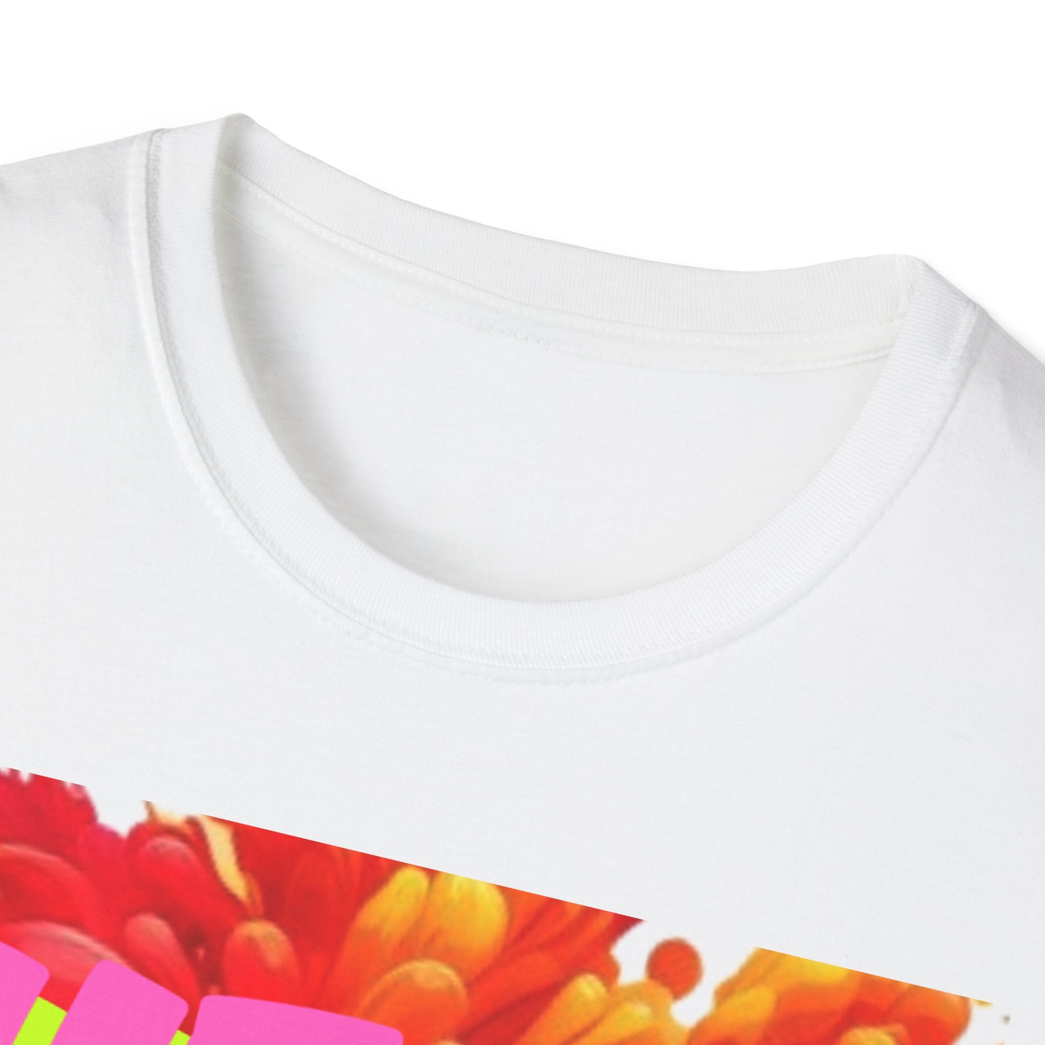 Hey I'm Gay! Heart Unisex Softstyle T-Shirt