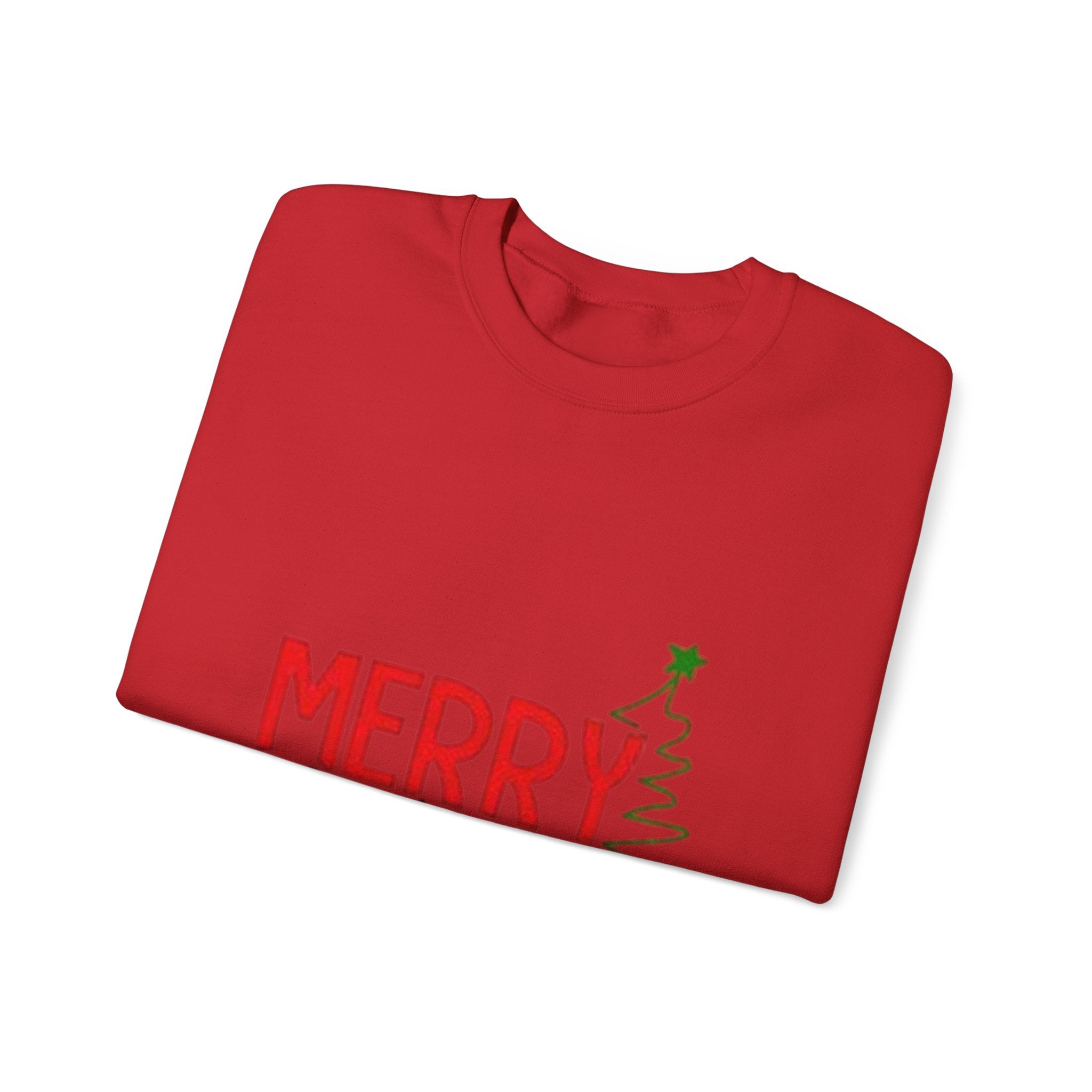 Merry Christmas Unisex Heavy Blend™ Crewneck Sweatshirt