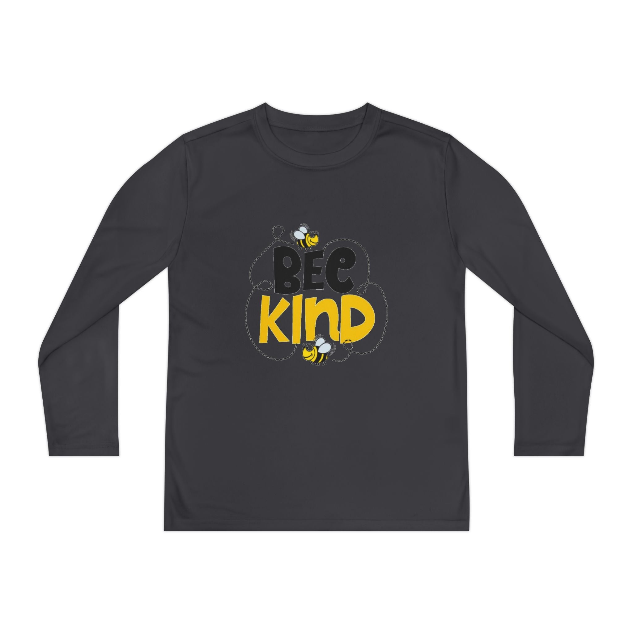 Bee Kind Youth Long Sleeve Competitor T-Shirt