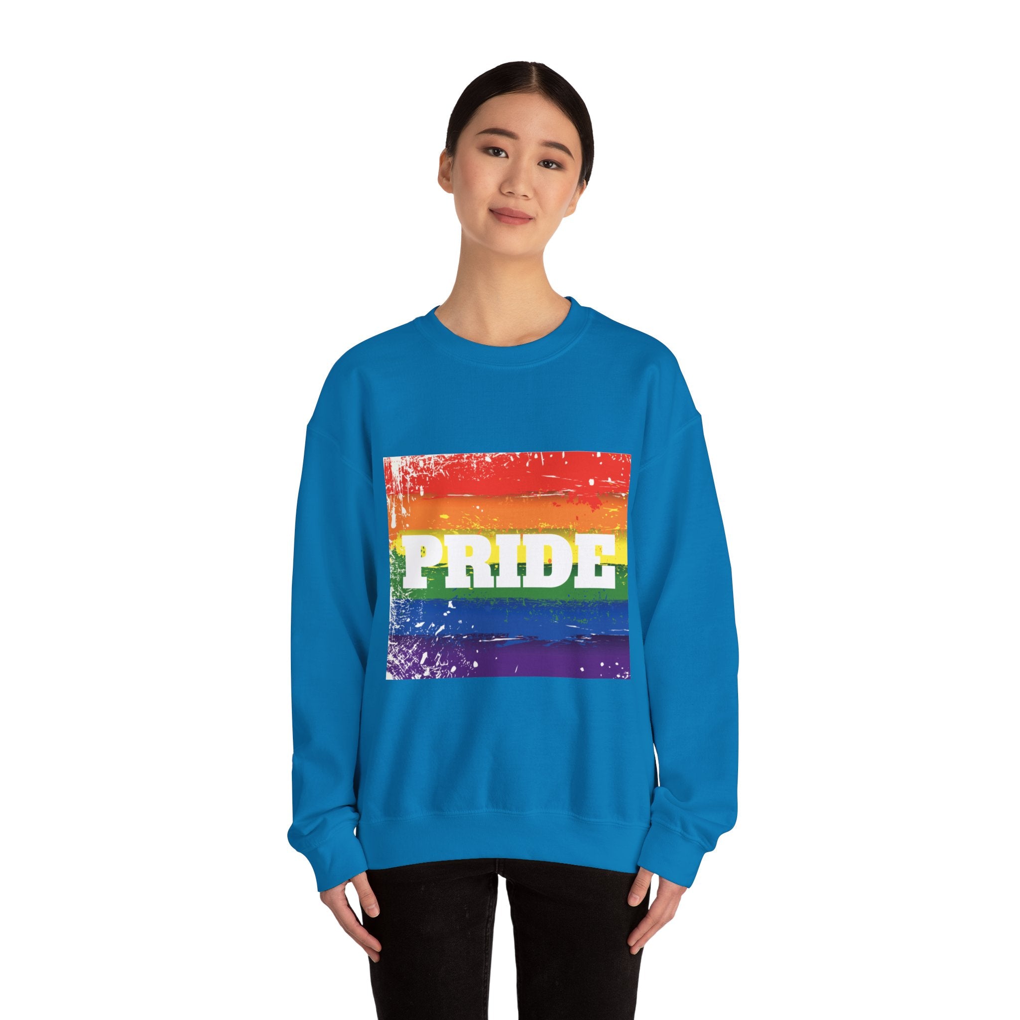 Pride Rainbow Unisex Crewneck Sweatshirt