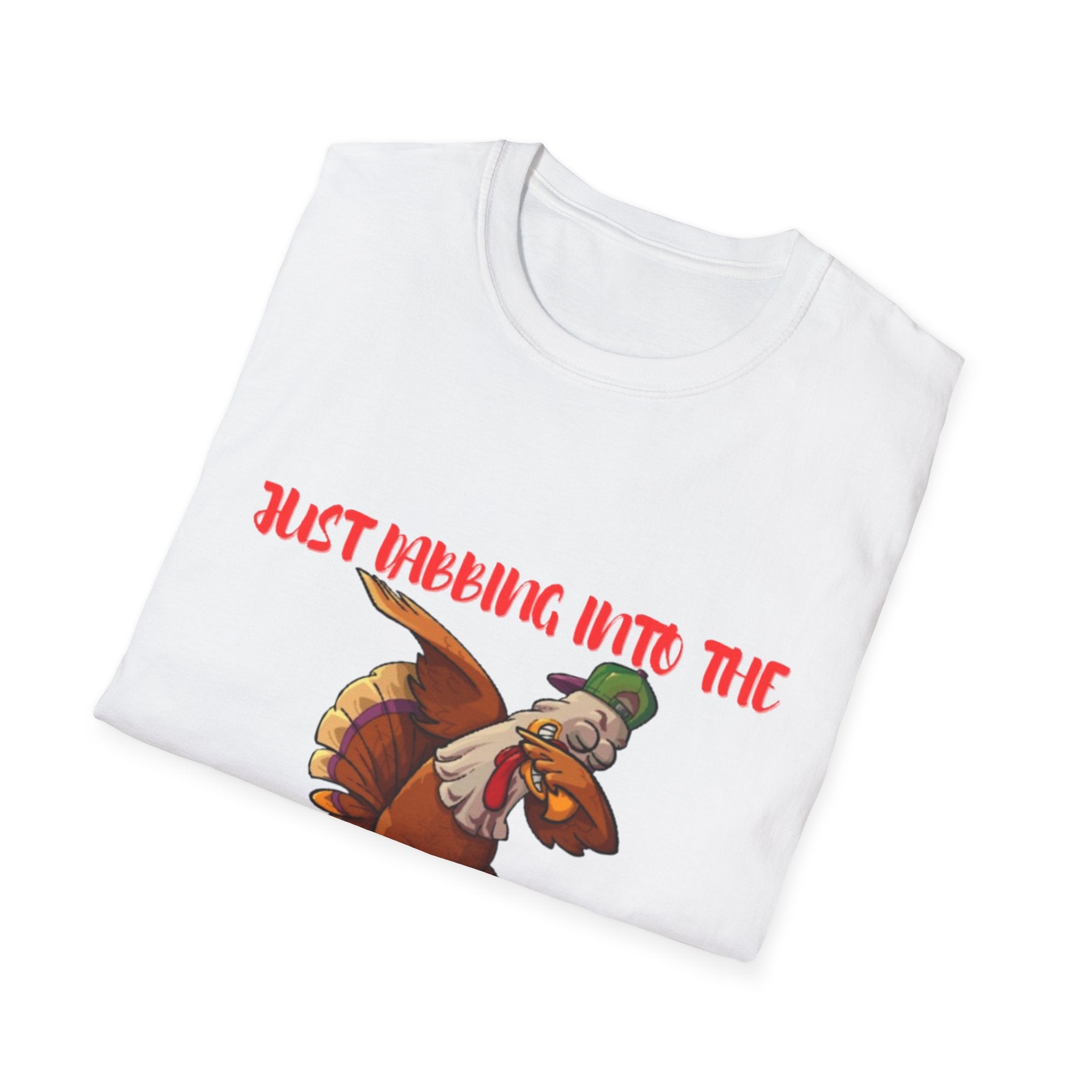 Just Dabbing Into The Holiday Spirit! Unisex Softstyle T-Shirt