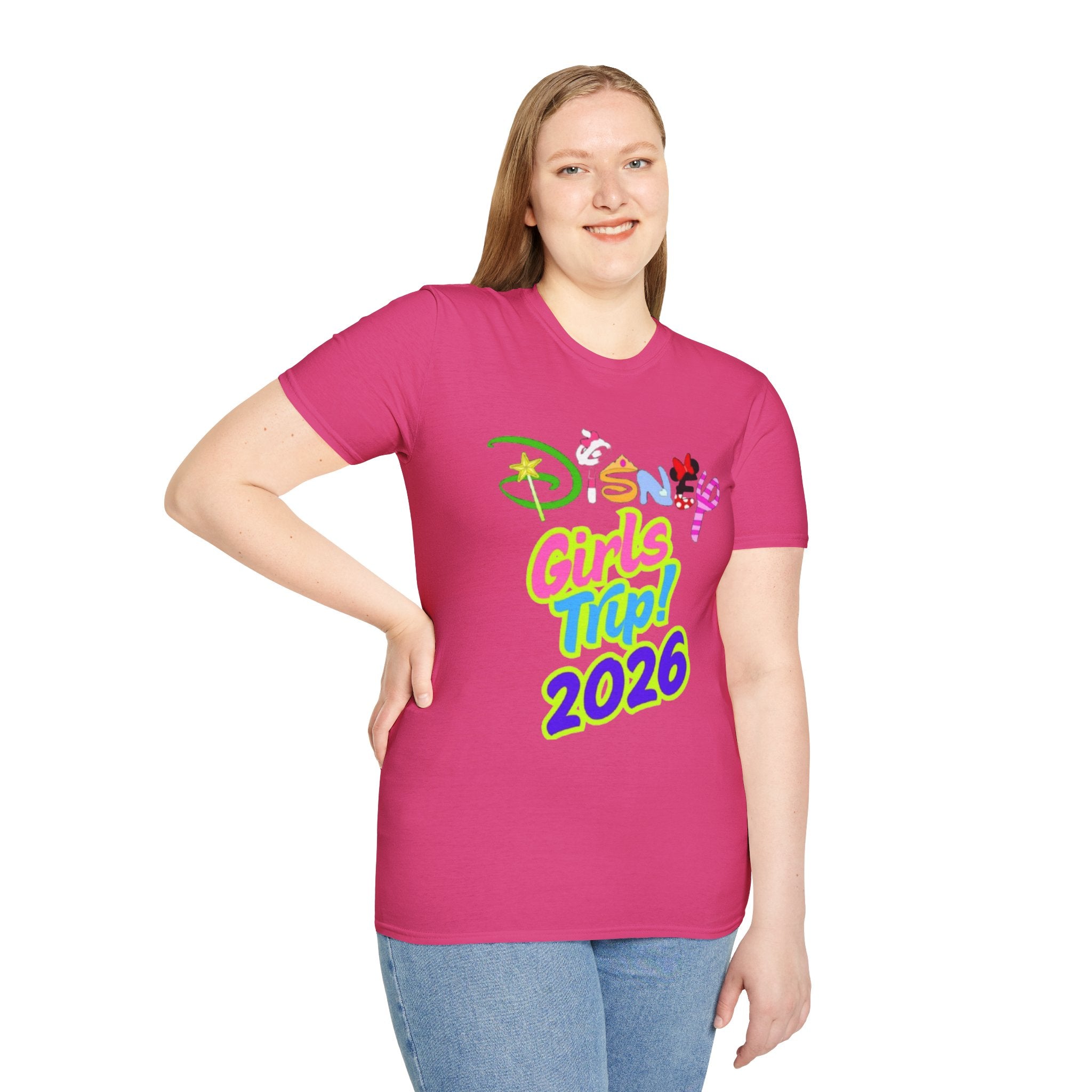 Disney Girls Trip 2026 Unisex Softstyle T-Shirt