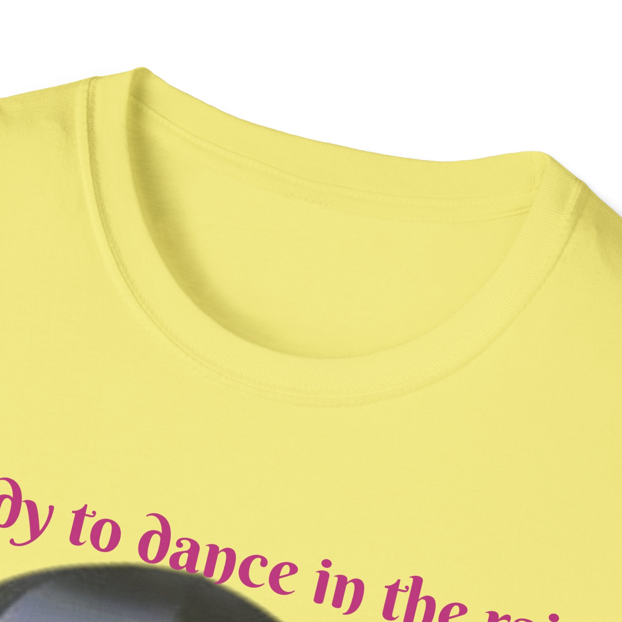 Ready to Dance In The Rain With A Splash Of Style Unicorn Unisex Softstyle T-Shirt