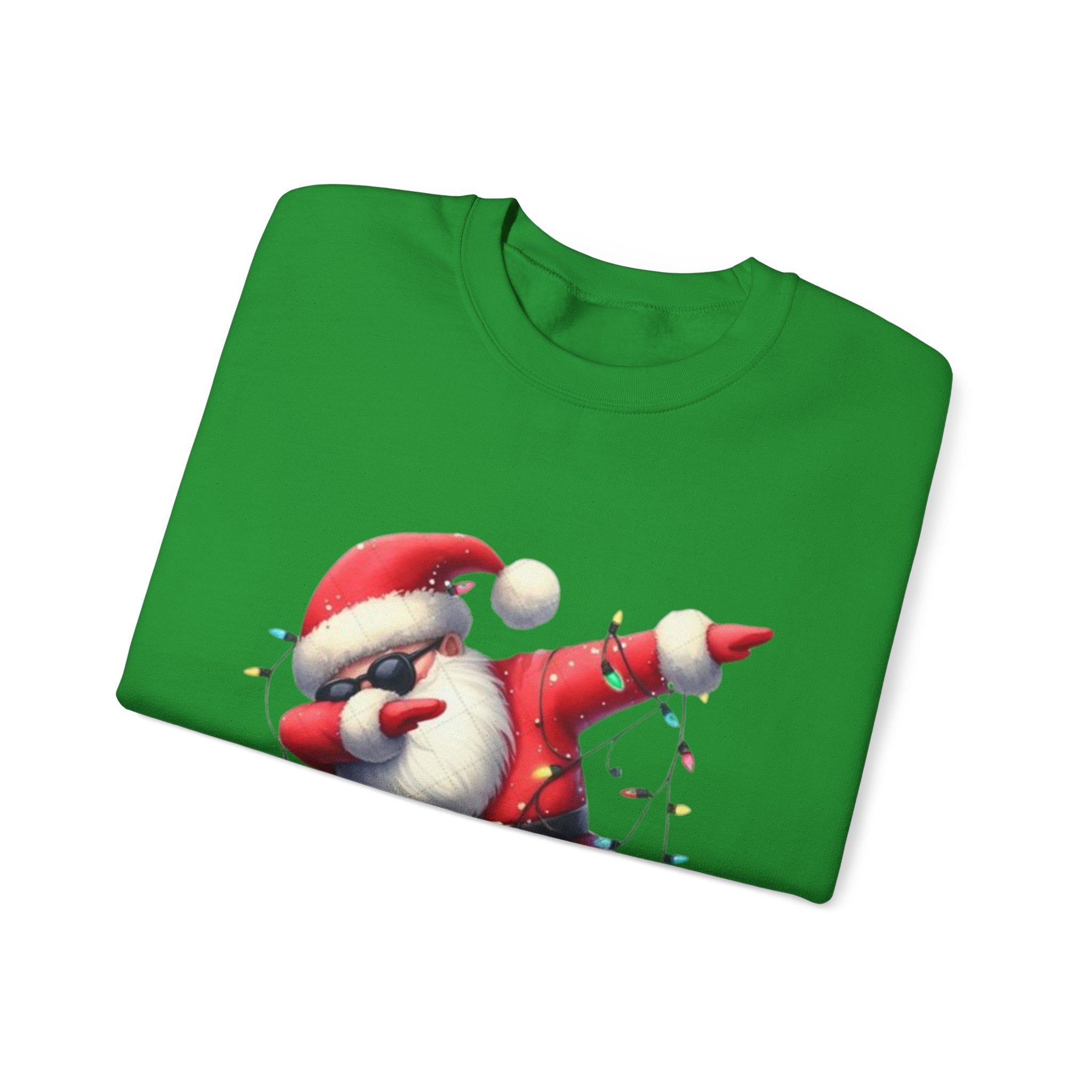 Santa Dabbing Unisex Heavy Blend™ Crewneck Sweatshirt