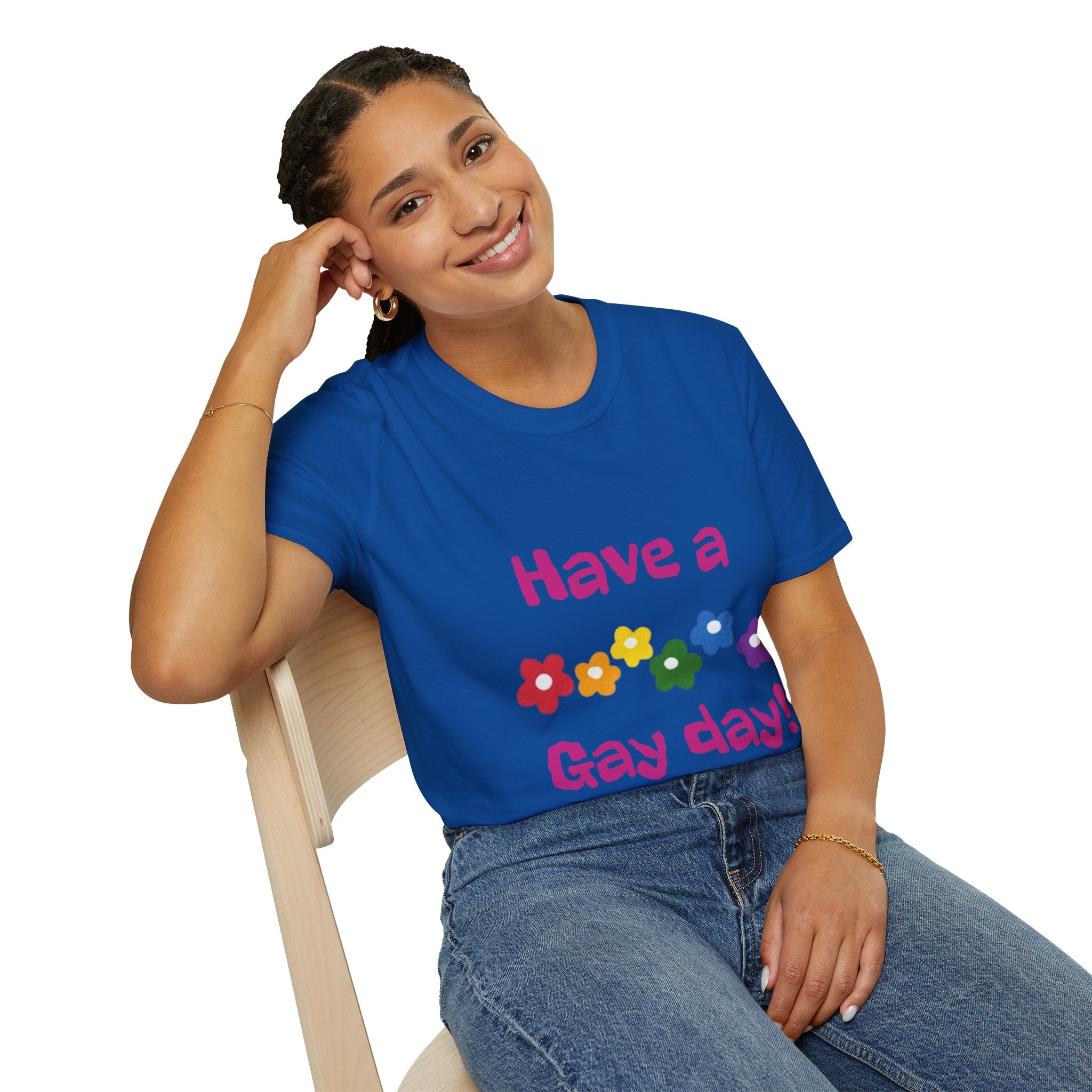 Have a Gay Day Unisex Softstyle T-Shirt