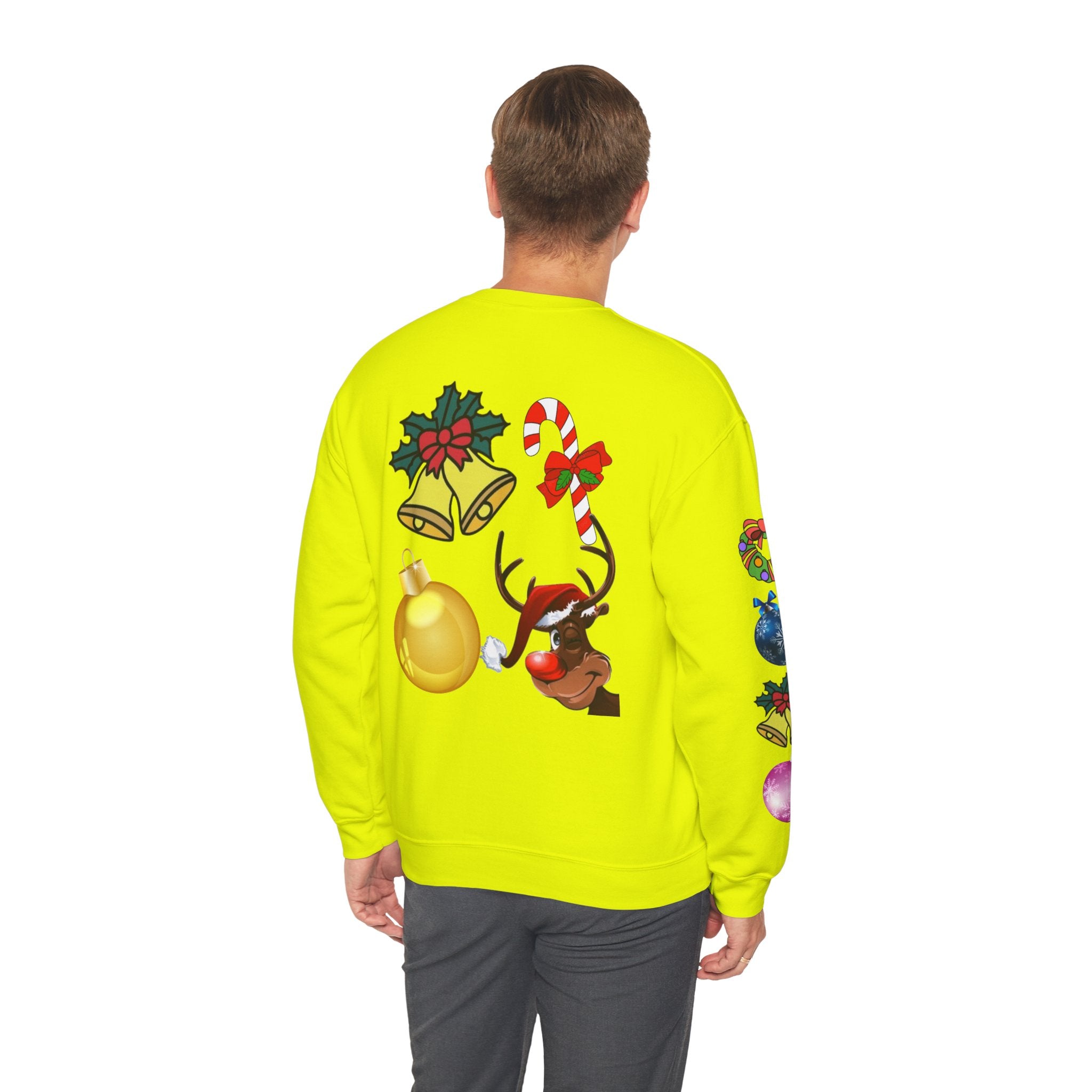 Festive Not-So-Ugly Christmas Unisex Heavy Blend™ Crewneck Sweatshirt