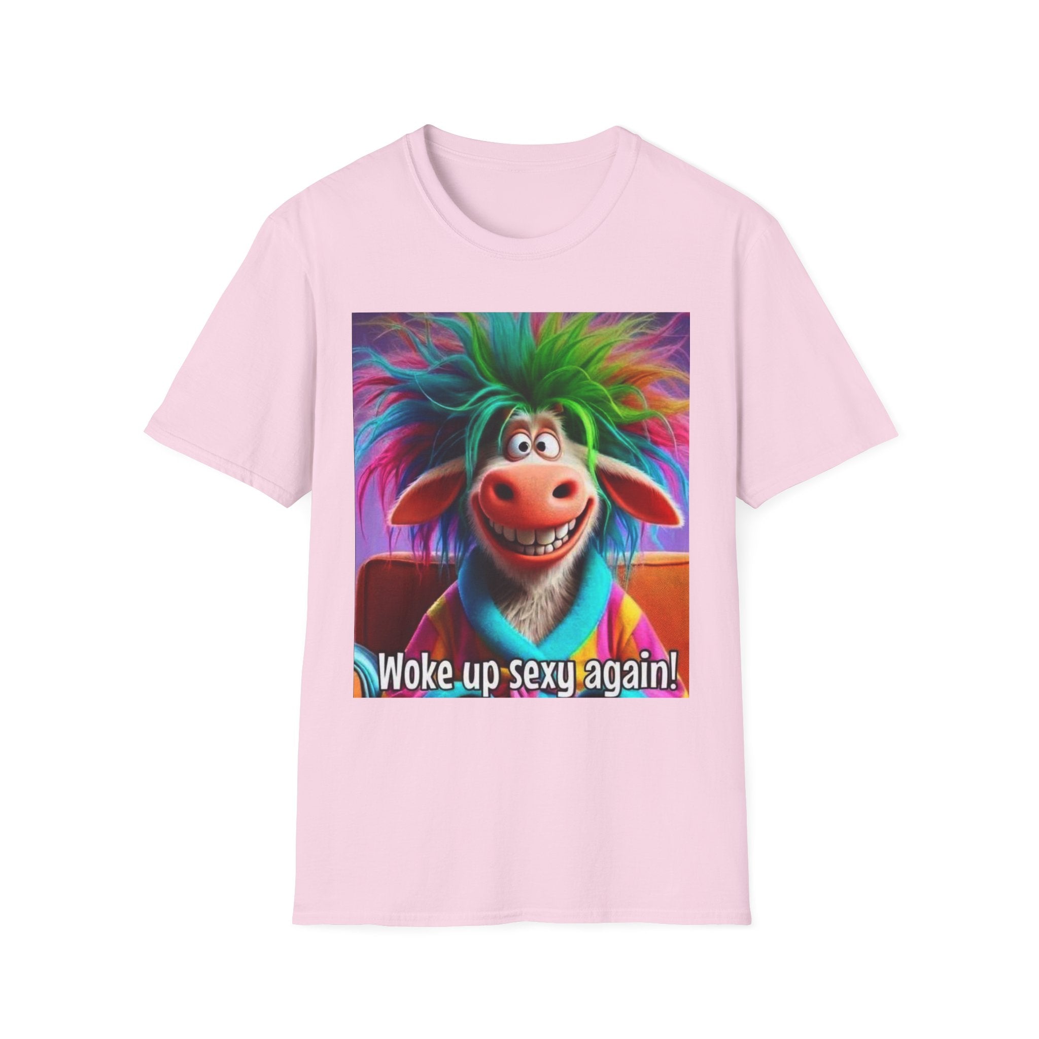 Woke Up Sexy Again Unisex Softstyle T-Shirt