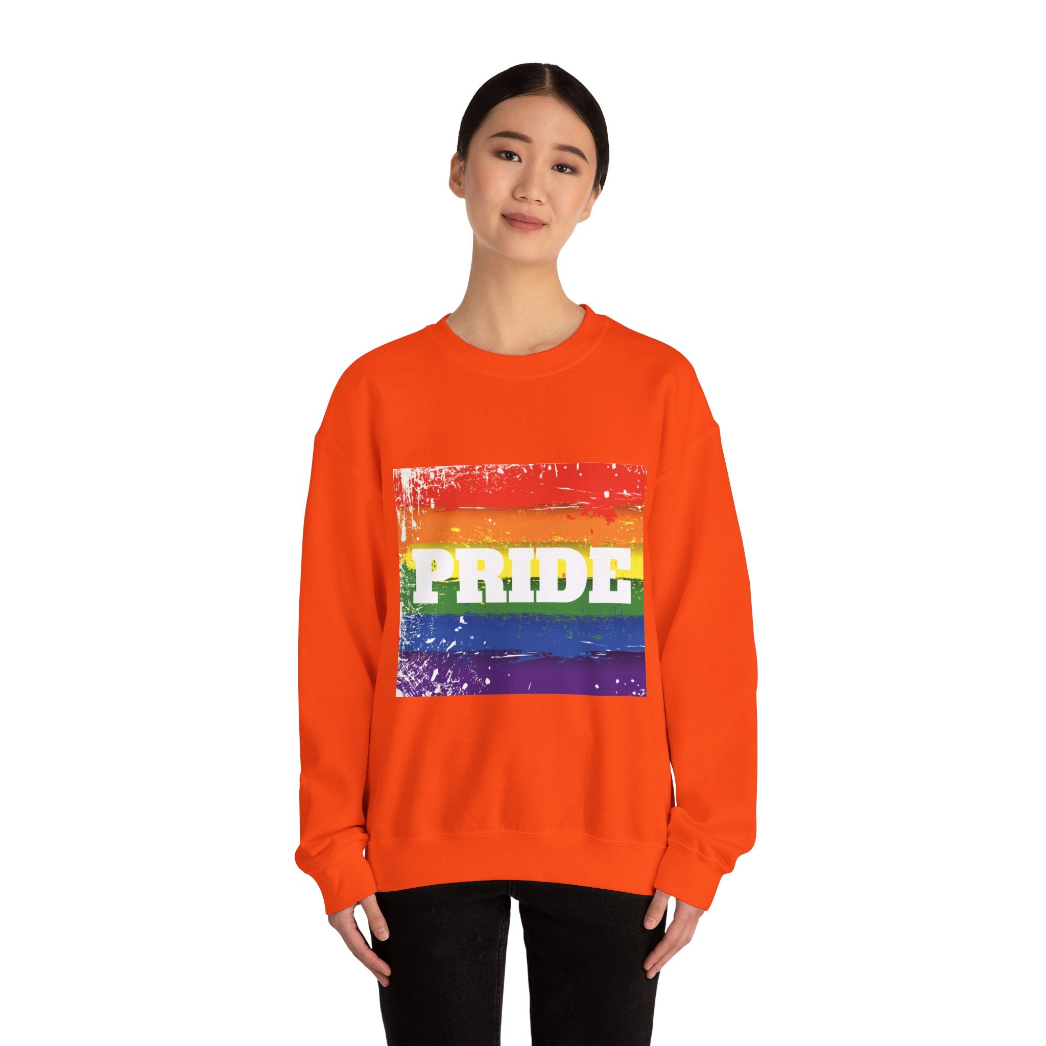 Pride Rainbow Unisex Crewneck Sweatshirt