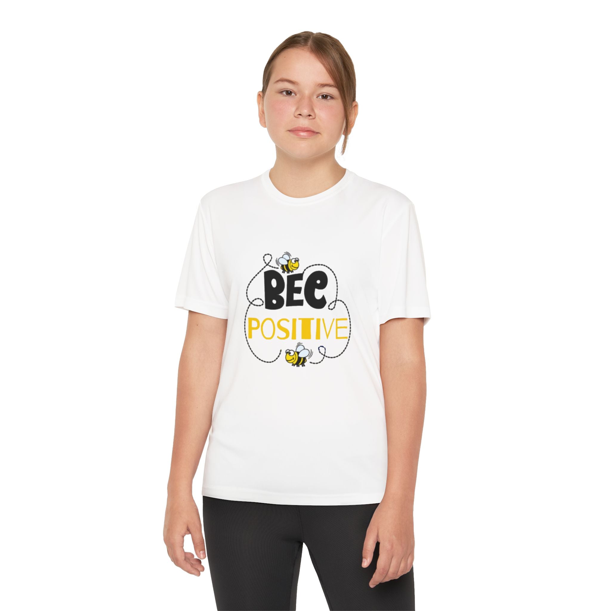 Bee Positive Youth Short Sleeve Competitor T-Shirt