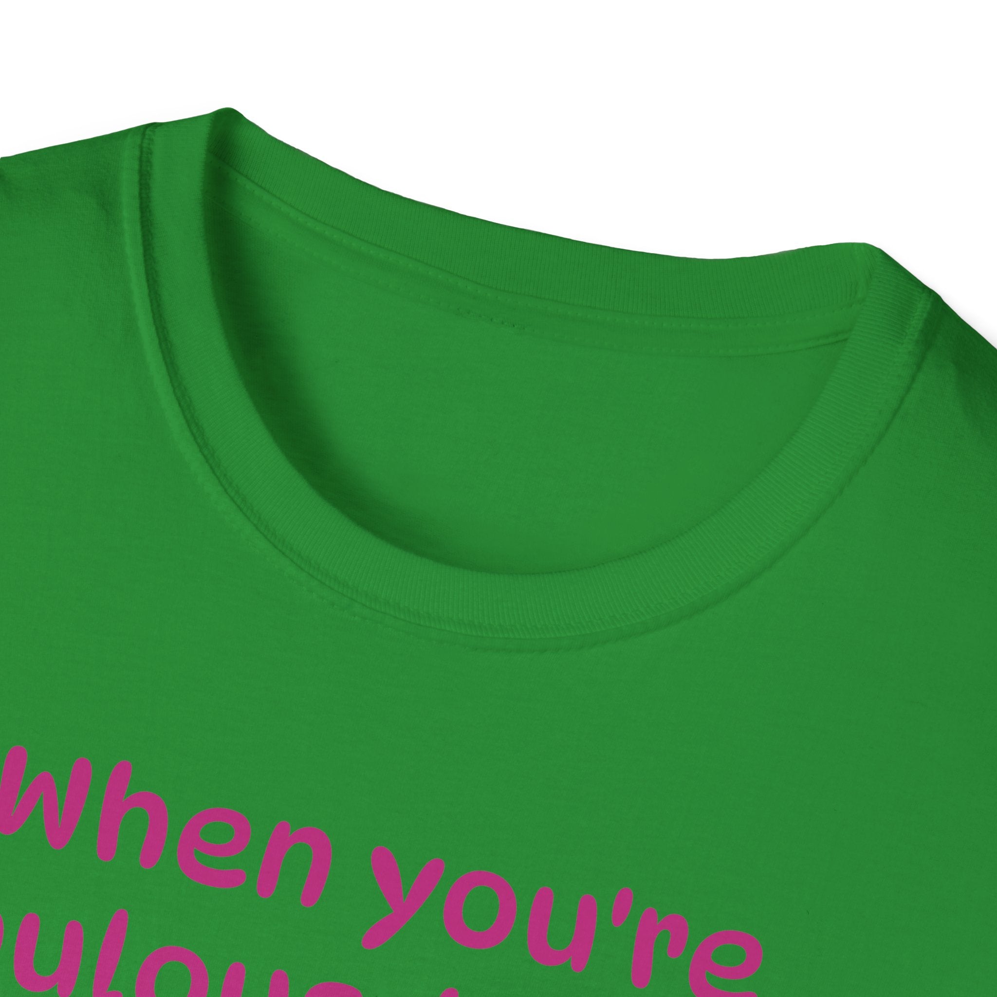 When You're Fabulous, Hungry, And Magical All At Once! Unicorn Unisex Softstyle T-Shirt