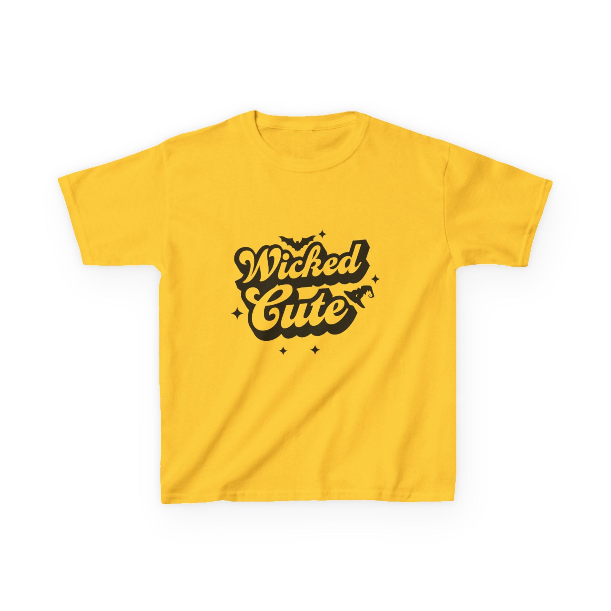 Wicked Cute Kid's Short Sleeve Cotton T-Shirt