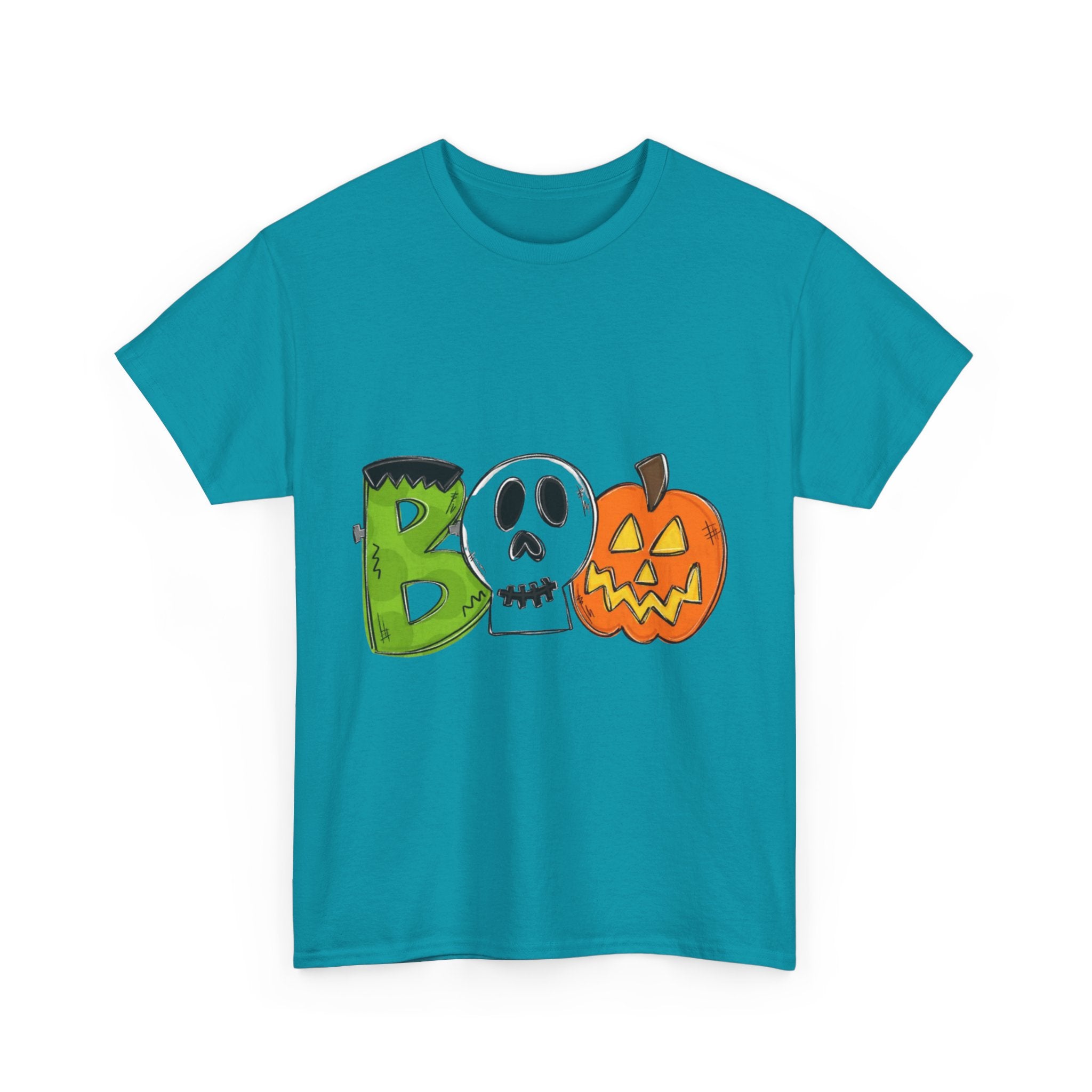 Halloween BOO Unisex Heavy Cotton T-Shirt