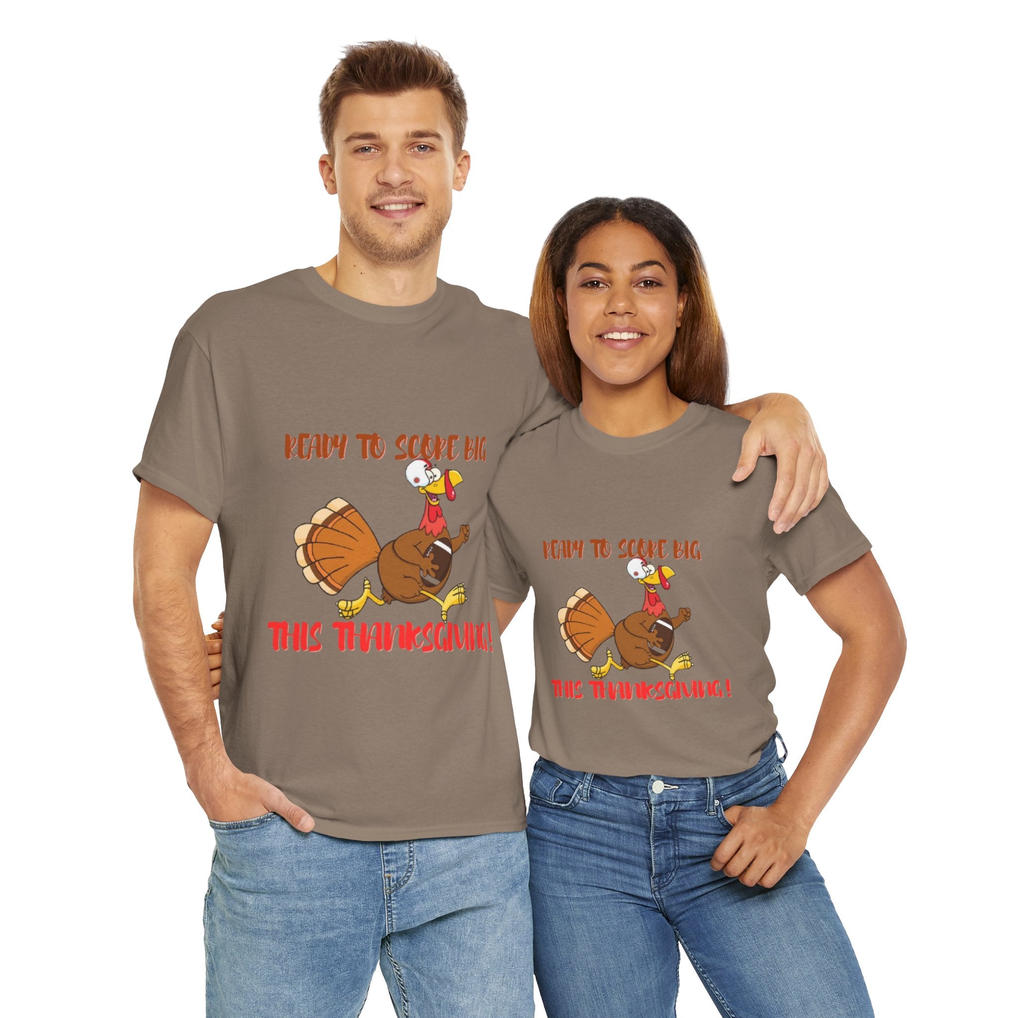 Ready To Score Big This Thanksgiving Unisex Heavy Cotton T-Shirt