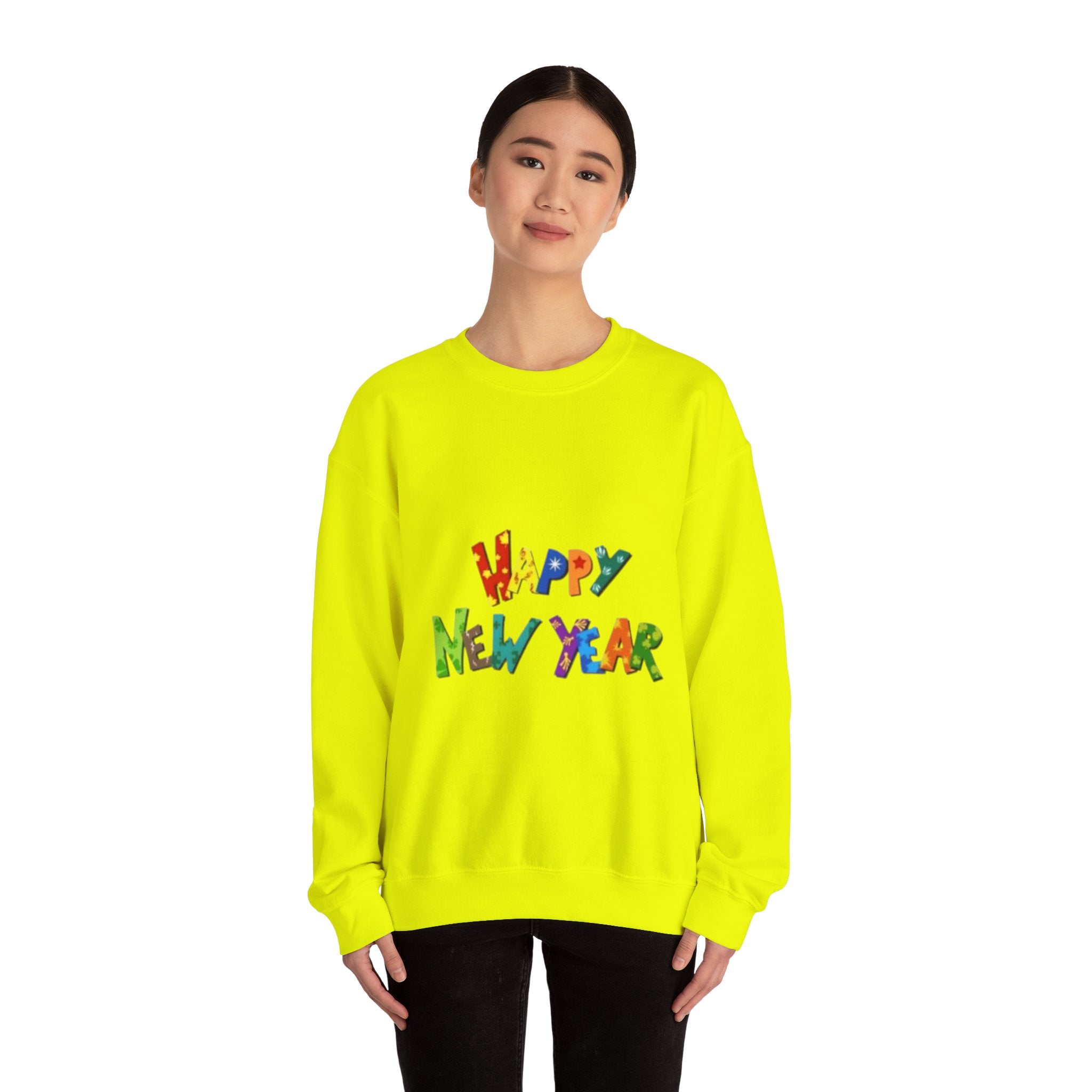 Happy New Year Unisex Heavy Blend™ Crewneck Sweatshirt