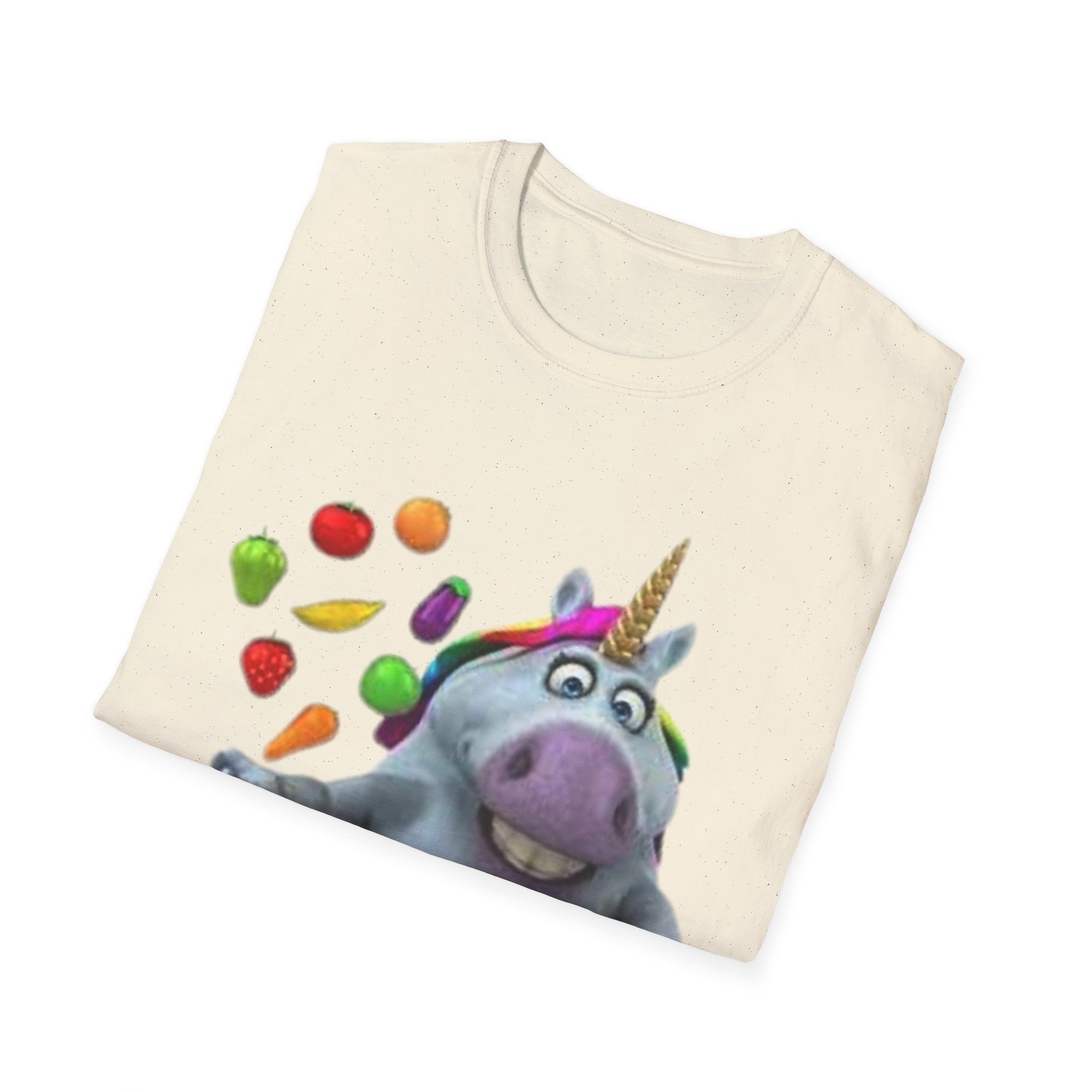 Juggling Health And Happiness Unicorn Unisex Softstyle T-Shirt
