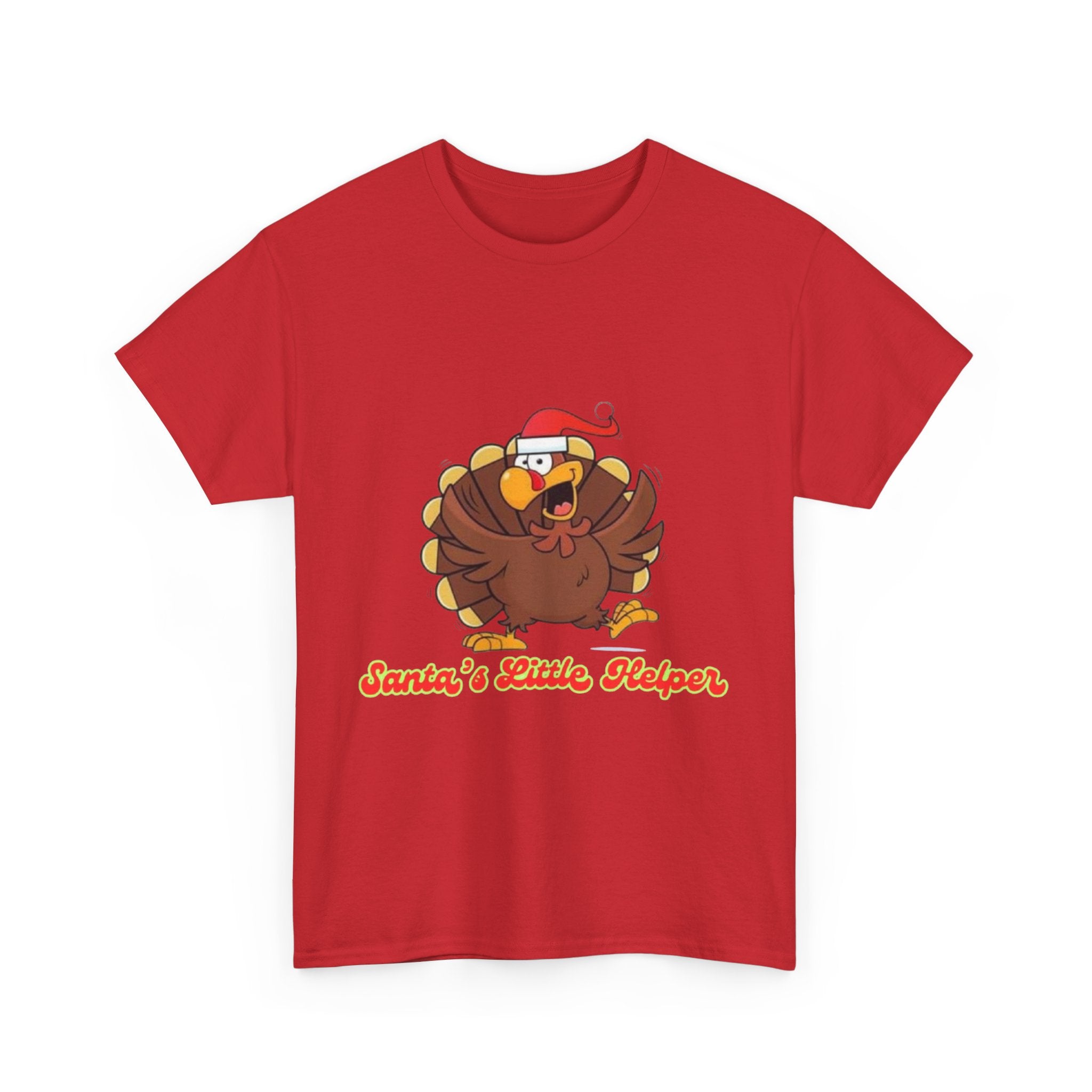 Santa's Little Helper Unisex Heavy Cotton T-Shirt