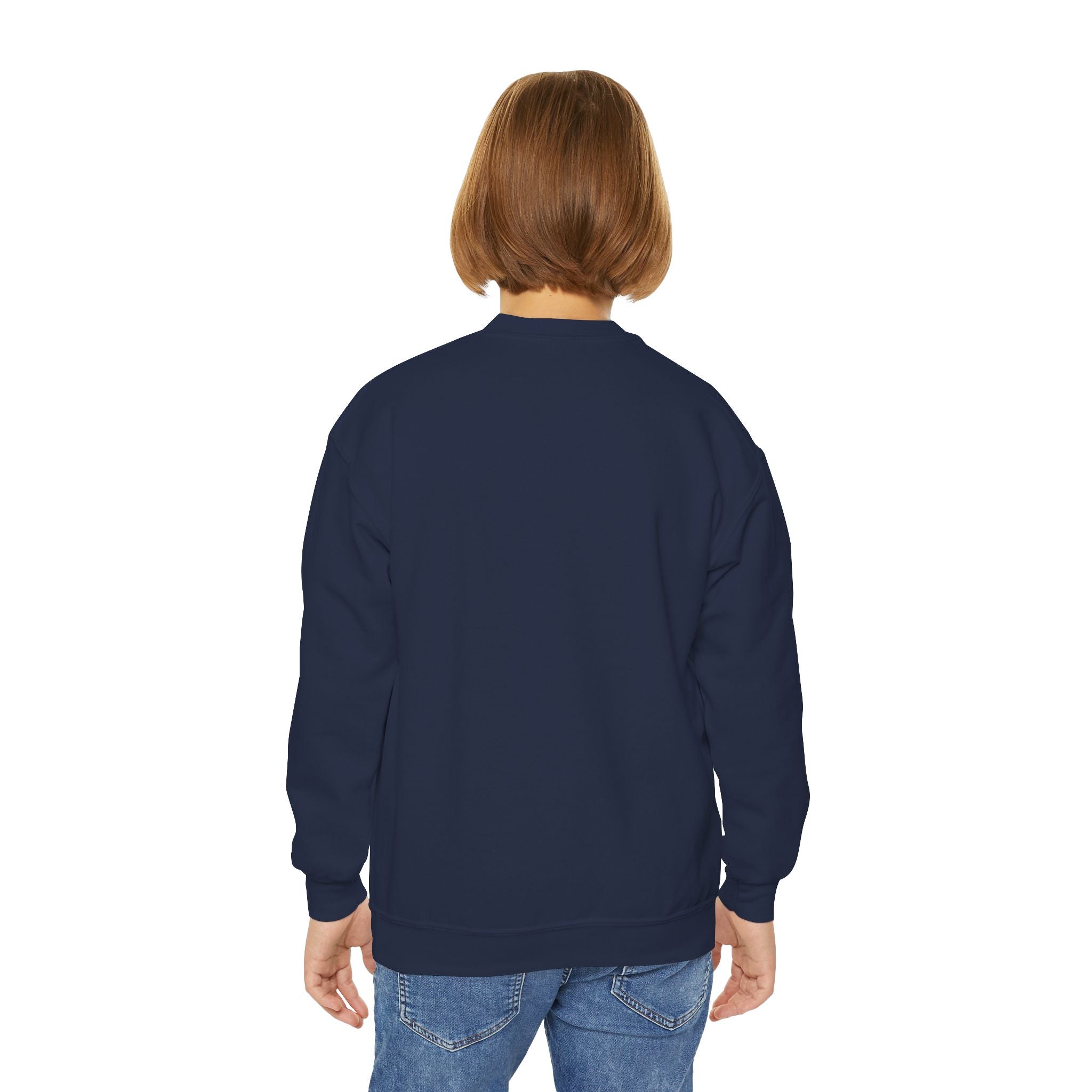 Halloween Pumpkin Youth Crewneck Sweatshirt